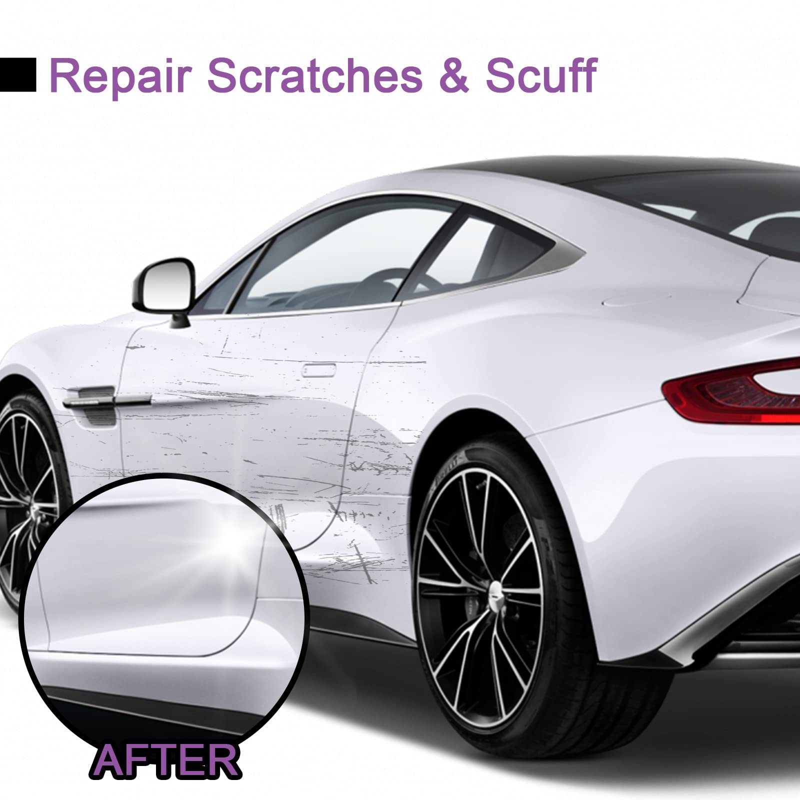 2 Pack 3 In 1 High Protection Quick Coating Spray,High Protection Quick Car Coating Spray,Car Coating Cleaning Spray,Quick Coat