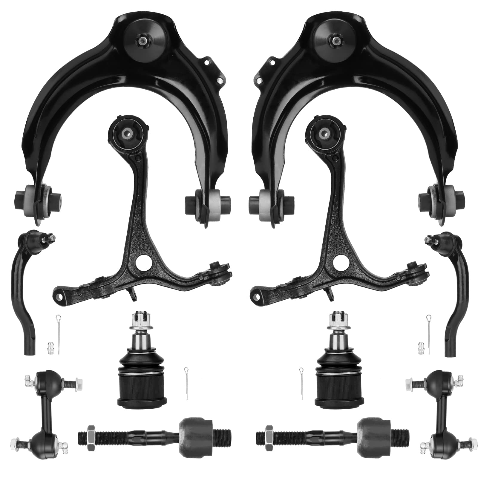 Front Suspension Kit Upper Lower Control Arms Ball Joints Fit For Honda Accord 2003 2004 2005 2006 2007, Fit For Acura Tsx 2004-