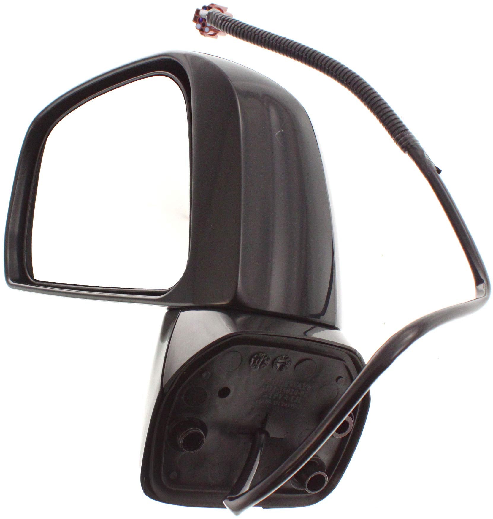 Kool Vue Driver Side Power Mirror for Nissan Versa 2007-2012 Paintable fits 2007-11 Sedan, 2007-12 Hatchback