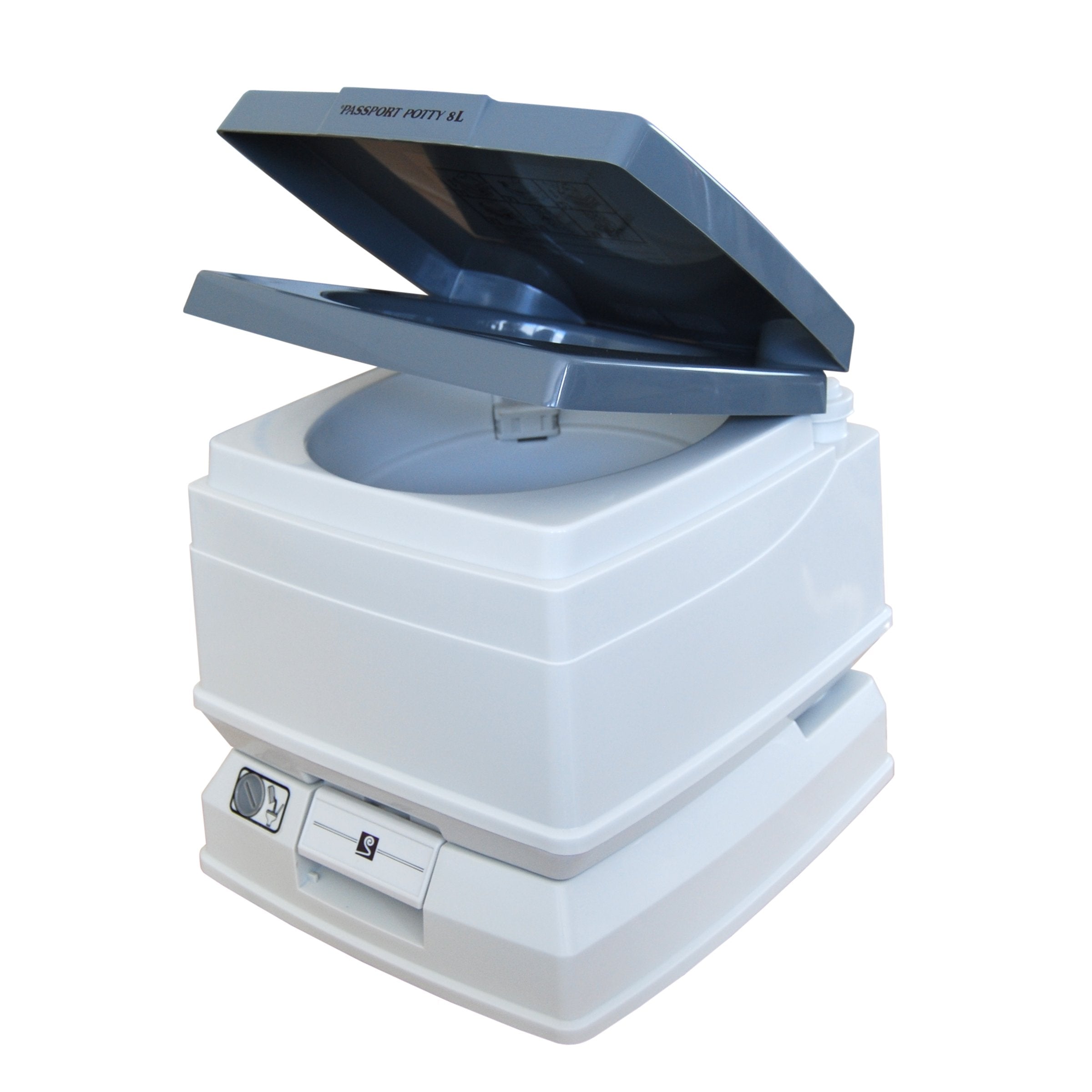 Sanitation Equipment Passport Potty 8 Liter, White