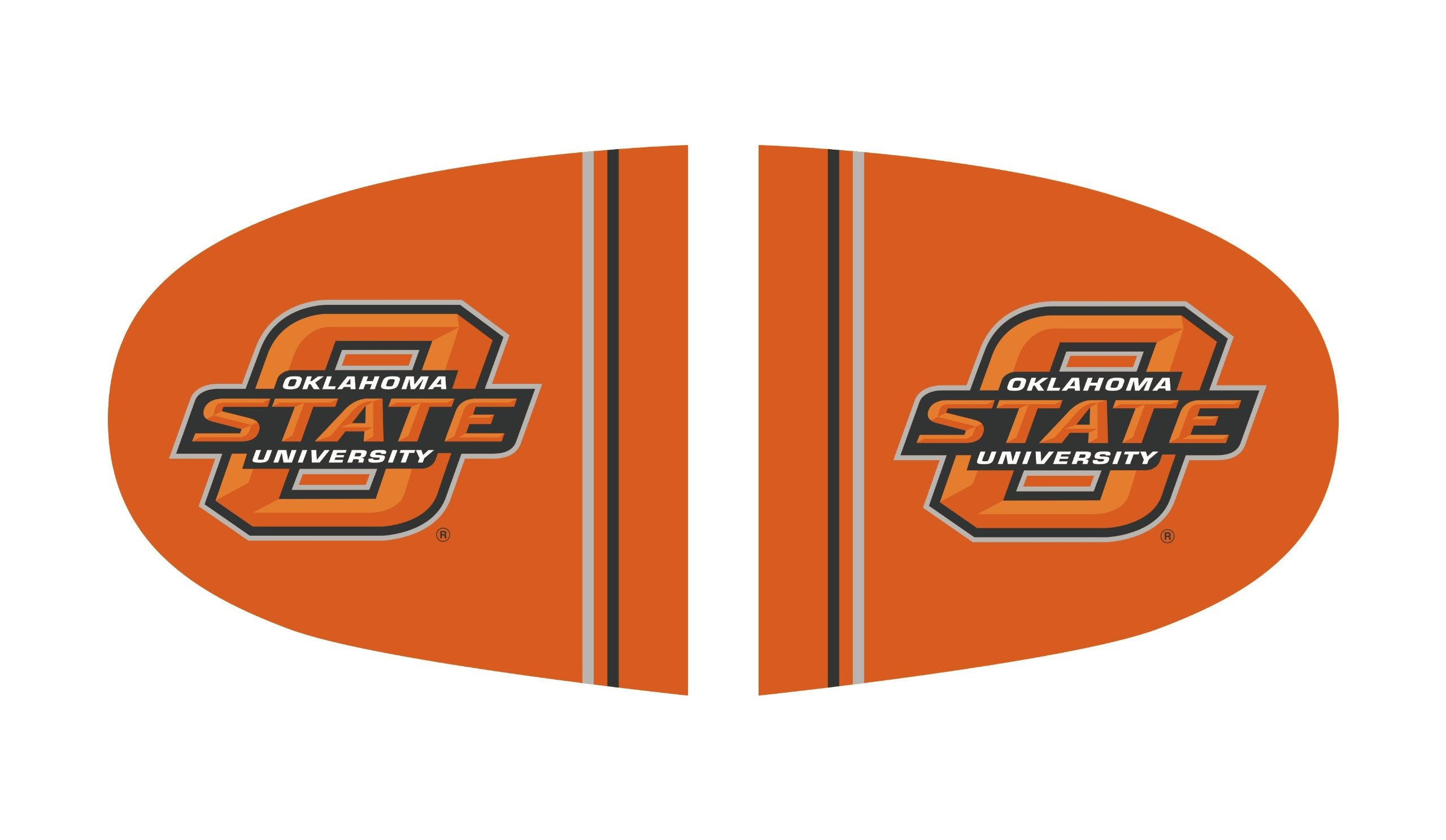 Fanmats Oklahoma State University Mirror Cover, Small