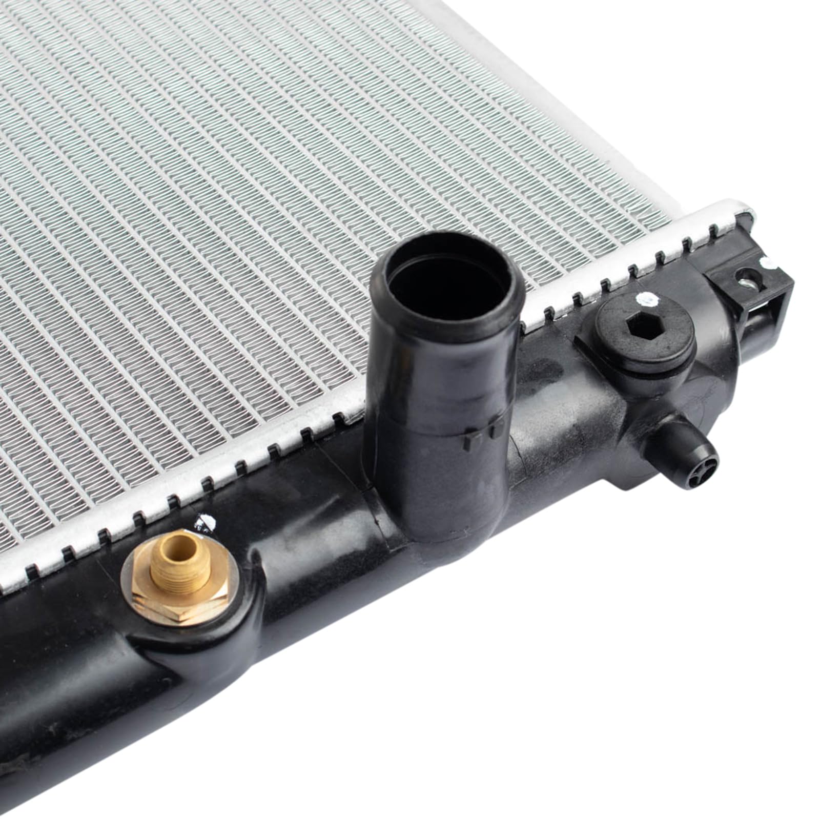 Trq Radiator Assembly Aluminum Core Compatible With 01-07 Toyota Highlander Cu2454