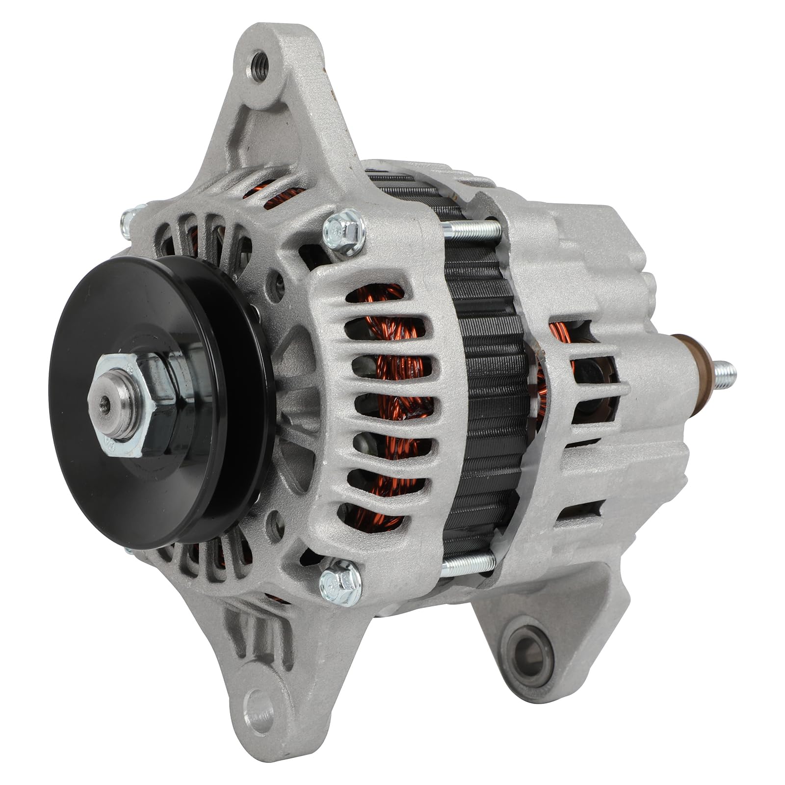 SCITOO Alternator Fit for Nissan for KCH01 1993-2007 All H20 for Nissan Gas,for Nissan for KCH02 1994-2007 All H25 Gas Engine 12