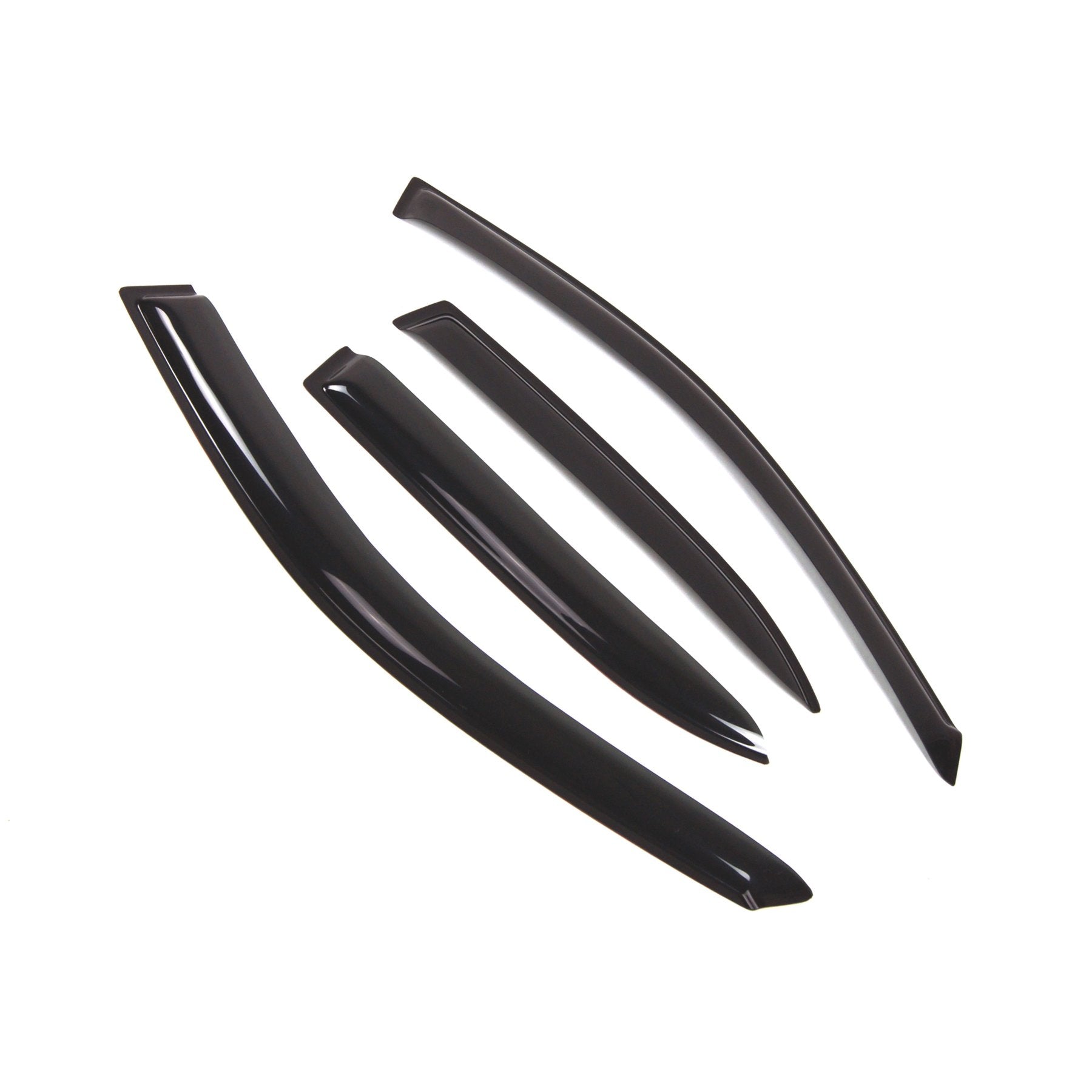 Car Window Rain Guard | Outside Mount Visors Auto Side Window Deflectors | Windows Visor Rain Shields Compatible With 1993-1997