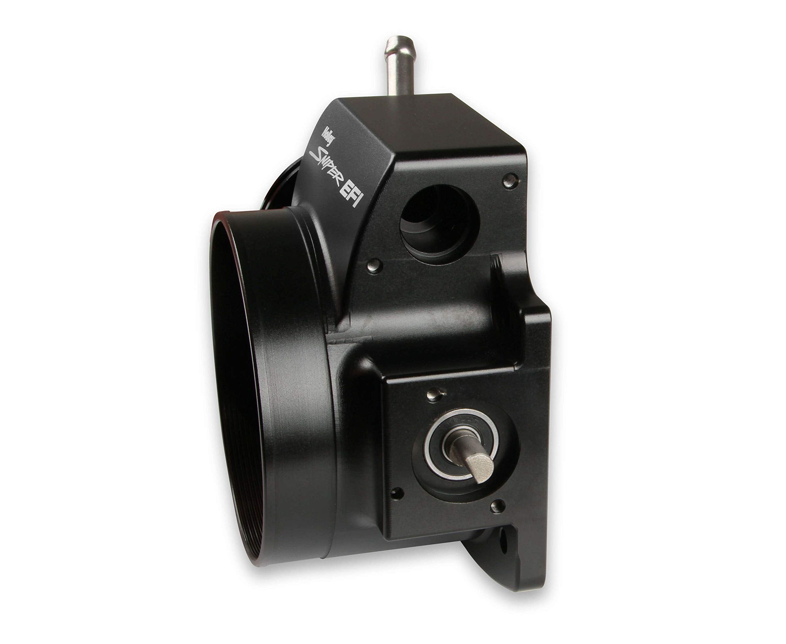 Holley 860005-1 Sniper Efi Throttle Body 102 Mm. Billet Aluminum Black Sniper Efi Throttle Body