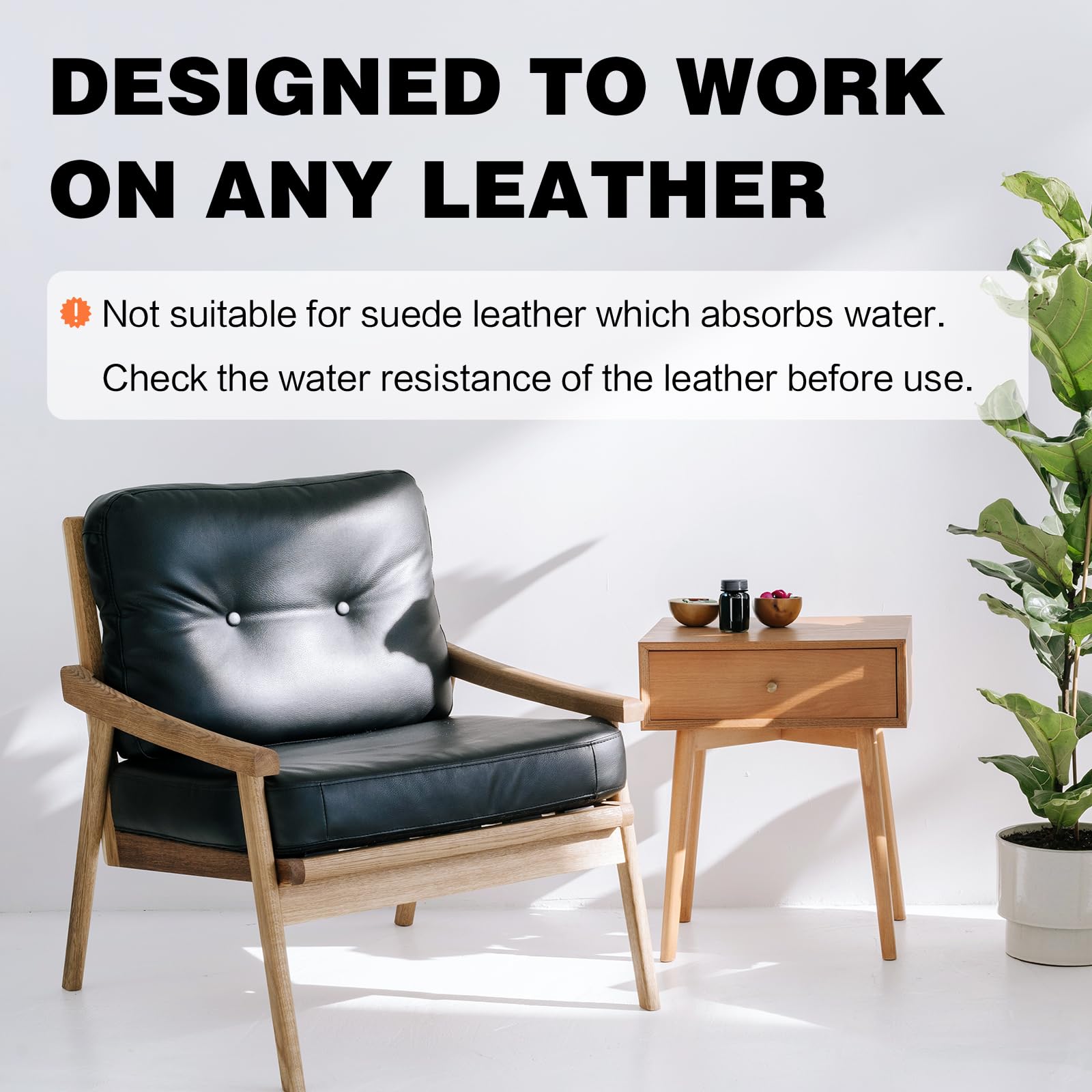 Leather Recoloring Balm - White Leather Repair Kit For Furniture, Dye, Recolor, Renew, Repair & Restore Aged, Faded, Cracked, Pe