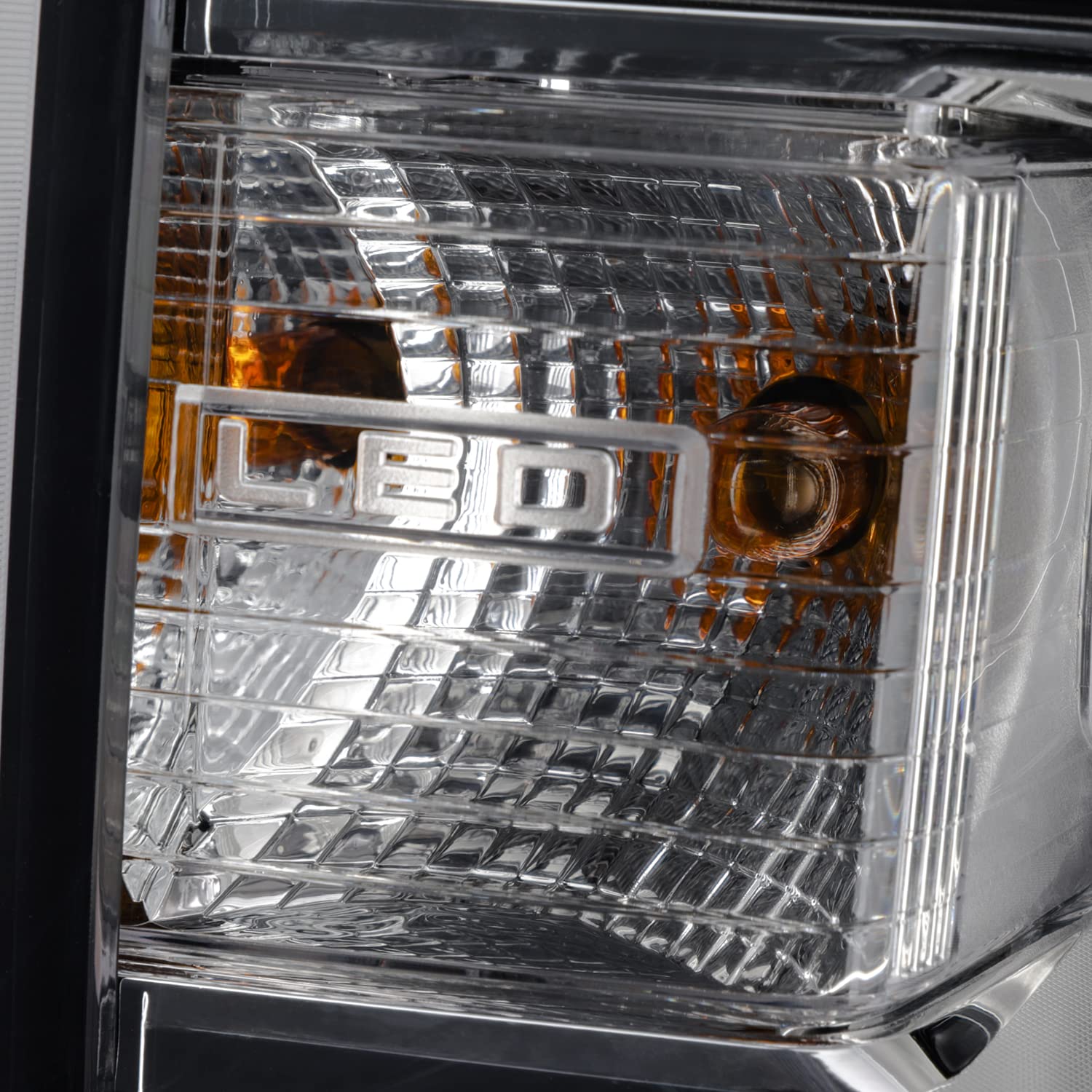 Akkon - Fit 2016-2019 Gmc Sierra [Hid/Xenon Model] W/Led Drl Projector Headlights Lamps Oe Style Left Driver