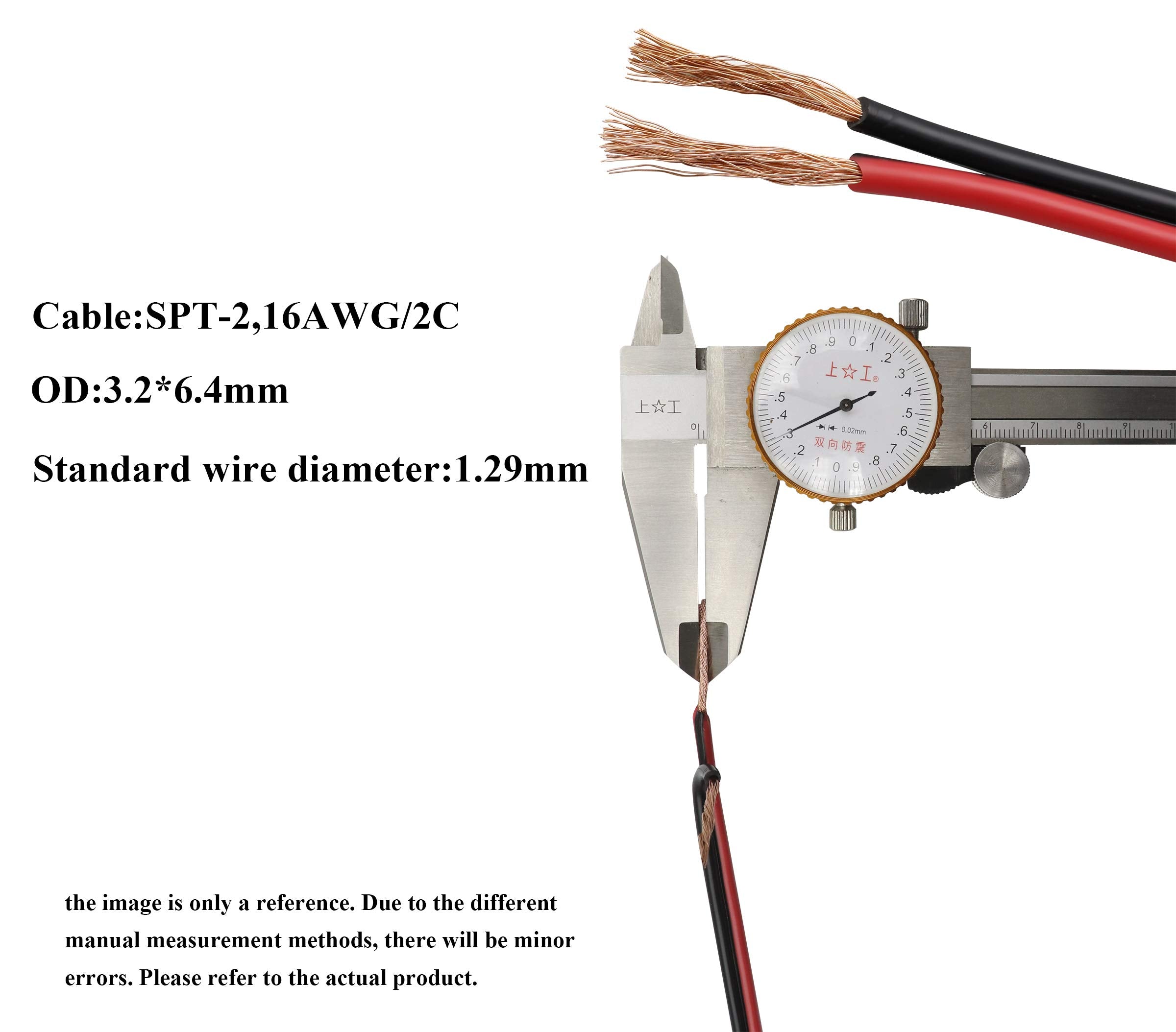 Aaotokk Cigarette Lighter Sae Cable,16Awg 12V Cigarette Lighter Male Plug To Sae 2 Pin Quick Release Disconnect Connector Plug A