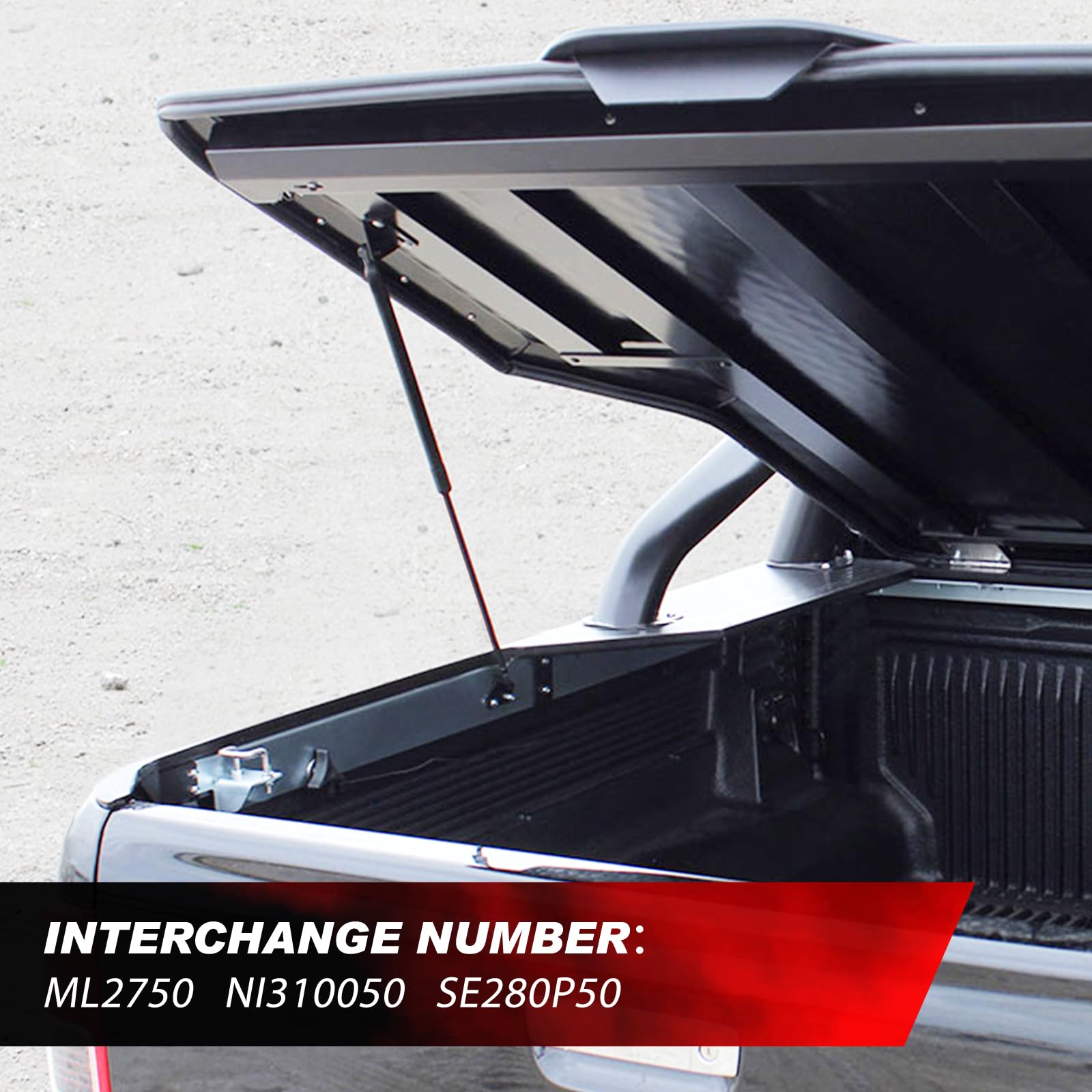 Ml27-50 28 Inch 50Lbs/222N Gas Struts Springs Shocks For Boat Cover Rv Bed Storage Heavy Duty Tool Box Lid Trash Bin Outdoor Ben