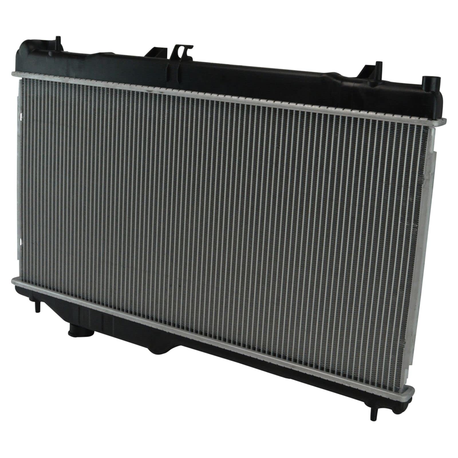 Trq Radiator Assembly Aluminum Core Compatible With 16-17 Subaru Crosstrek 09-13 Forester 08-14 Impreza 13-15 Xv Crosstrek Cu130