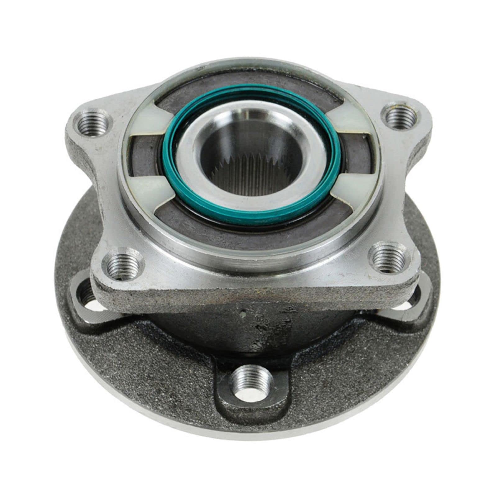 Trq Rear Left Right Wheel Hub Bearing Assembly Driver Passenger Side Compatible With 2002-2009 Volvo S60 2004-2006 S80 2001-2007