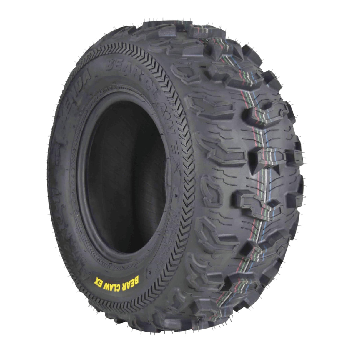 Kenda Bearclaw Ex K573-24X10-11 Rear Tire For All Terrain (Atv), Utv, And Side By Side (Sxs) Vehicles - 6-Ply - Bear Claw Ex 24X