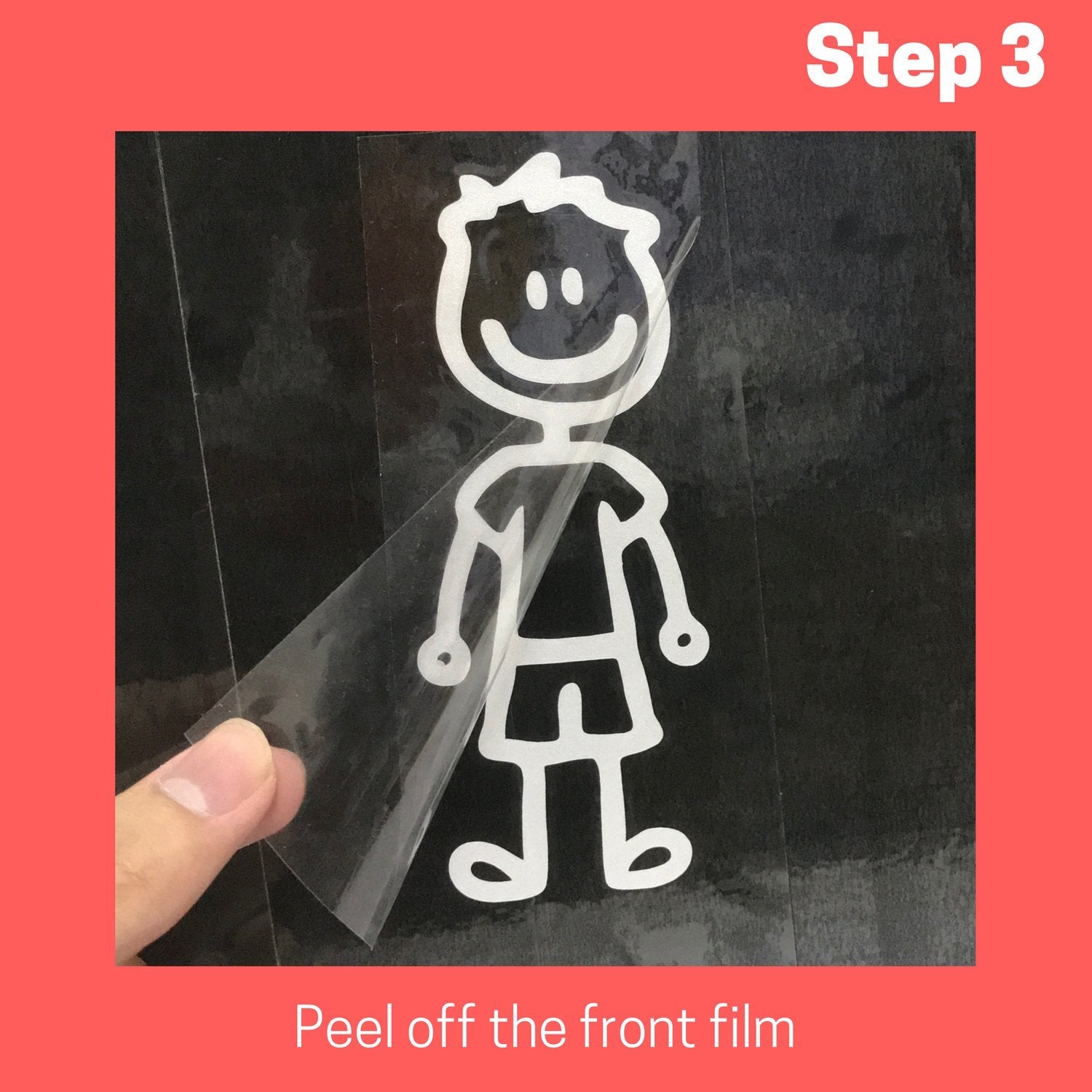 (Set Of 10) Family Car Decals Stickers Bundle