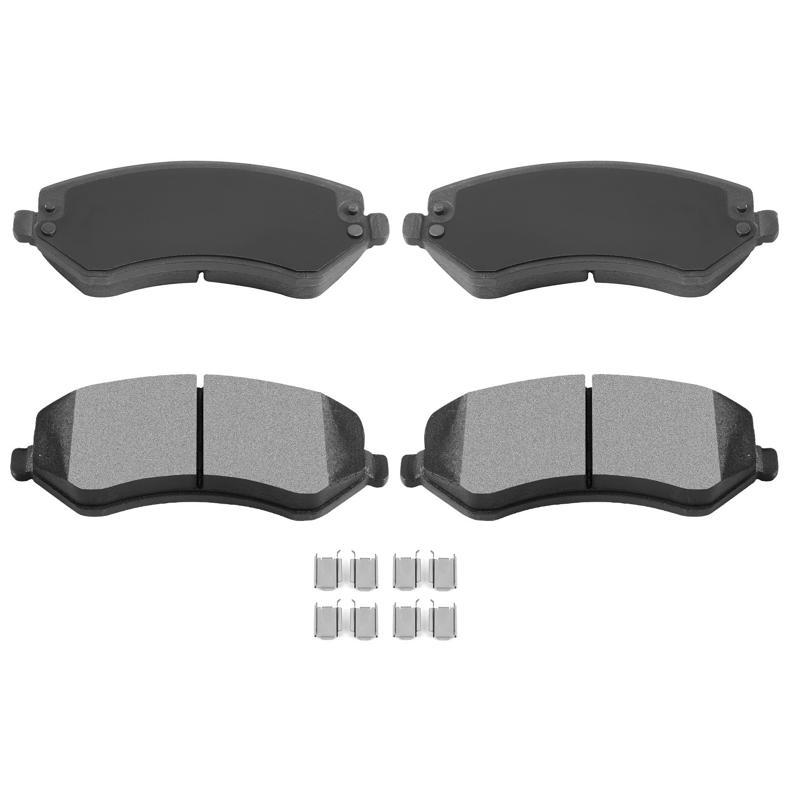 Automuto 4Pcs Front Semi-Metallic Disc Brake Pads Set D856A For Chrysler Town & Country Voyager For Dodge Caravan Grand Caravan