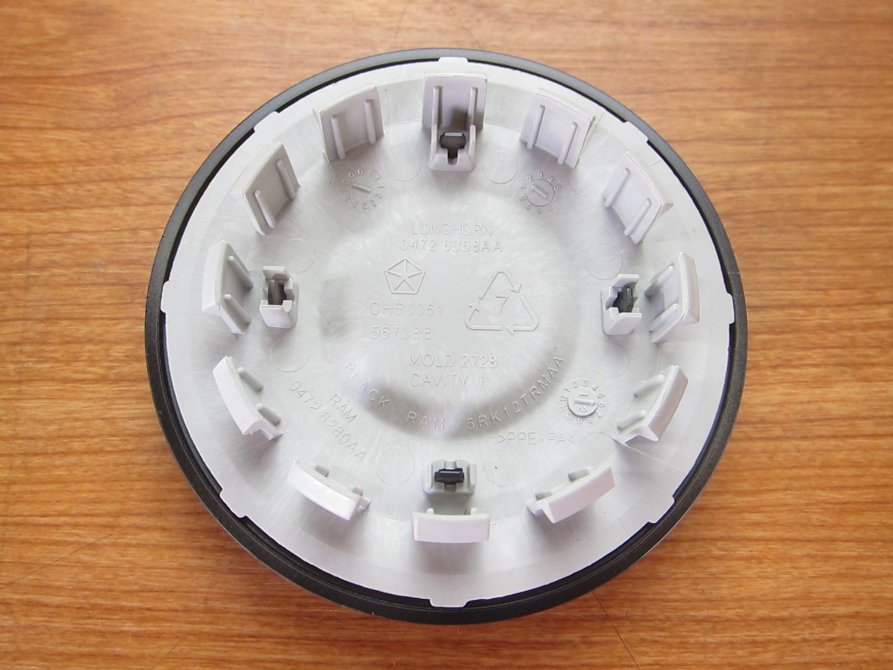 2014-2018 Ram 2500 3500 Black Wheel Center Cap For 20'' & 17'' Wheels Mopar Oem