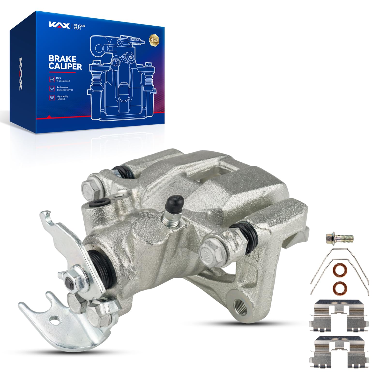 Kax Rear Left Brake Caliper 19B3359 Compatible For Accord 2008-2012, Tsx 2009-2014, Replacement Brake Caliper
