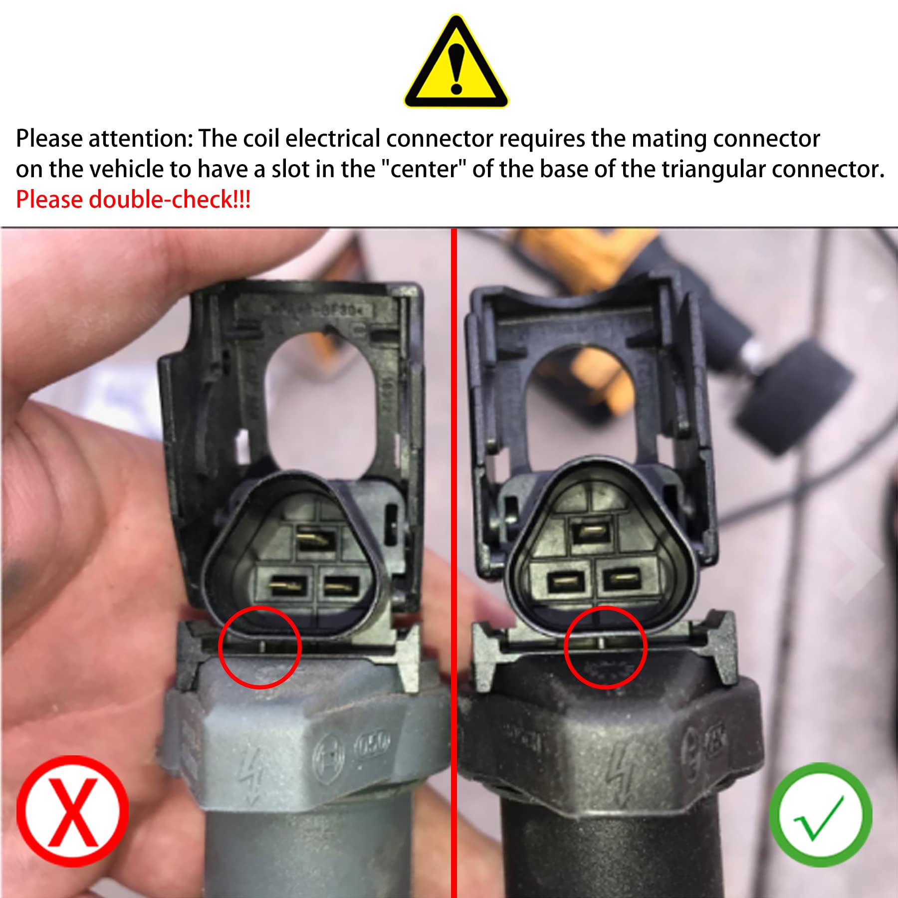 Ignition Coil Pack 8Pcs Compatible With Bmw 545I 550I 645Ci 650I 745I 750I 750Li Alpina B6 B7 M5 M6 X5 X6 4.4L 4.8L Replaces# 0221504470, Uf-592