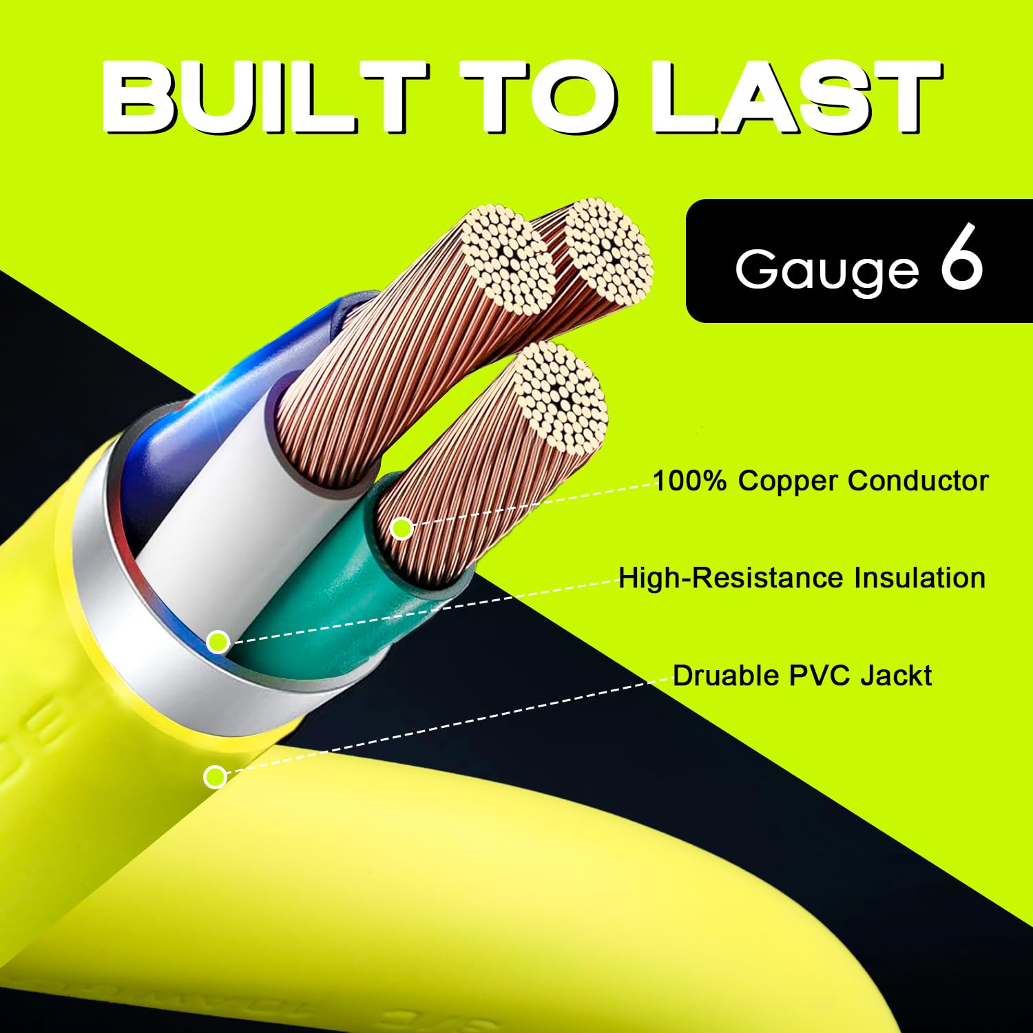 Campzlly Ev Charger Adapter Cord, Nema 10-50P To 14-50R Adapter, 50Amp Plug To 4 Prong Female, Compatible With Ev For Level 2 Ch