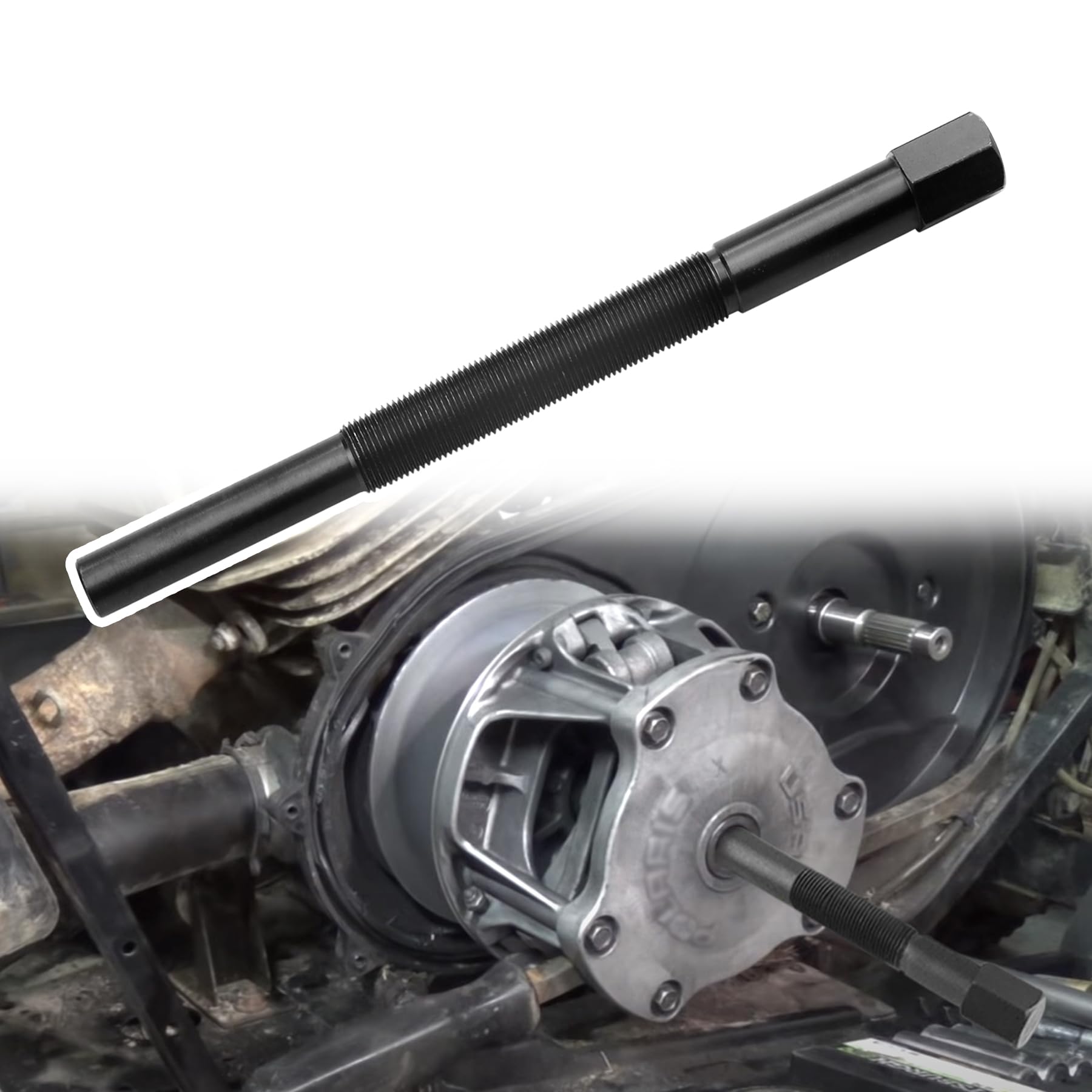 Primary Drive Clutch Puller Compatible With Polaris All Models: Rzr, Ranger, Sportsman, General, Scrambler, Worker, Xpedition, Trail Boss (Refer To Fitment) - Atv, Utv, Snowmobiles - Replaces 2870506