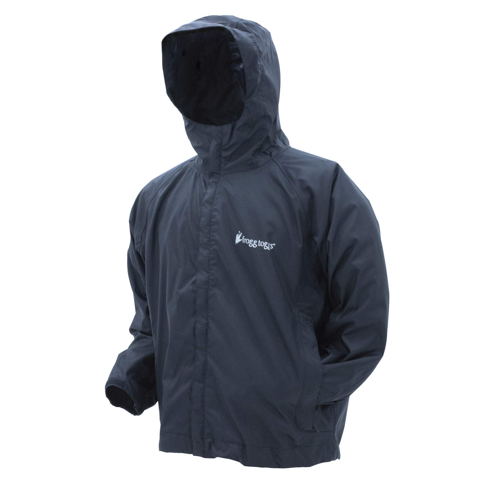 FROGG TOGGS mens Stormwatch Waterpoof Rain Jacket, Black, XX-Large US