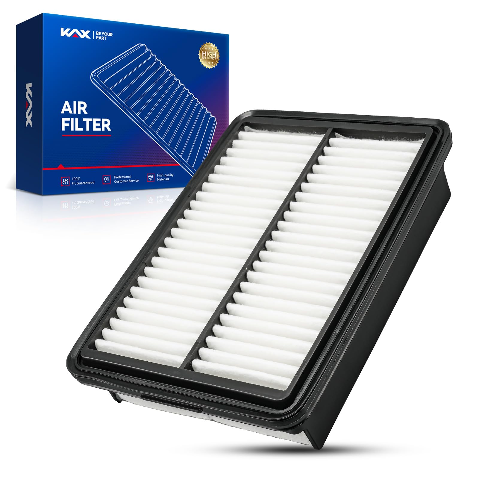 Kax Engine Air Filter, Ca12941 Replacement For Kia Seltos 2021 2022 2023 2024, Advanced Air Filter Media, Increased Acceleration