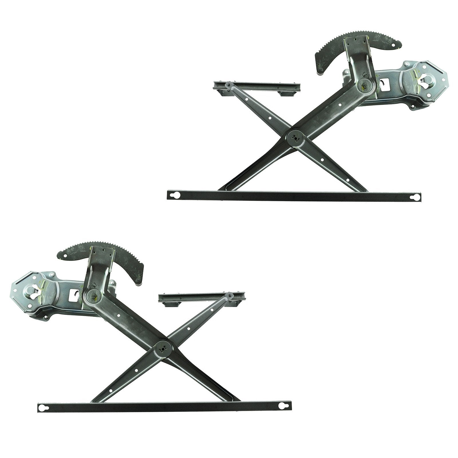 Trq Front Power Window Regulator Set - Compatible With 1994-2001 Dodge Ram 1500, 1994-2002 Ram 2500, 3500