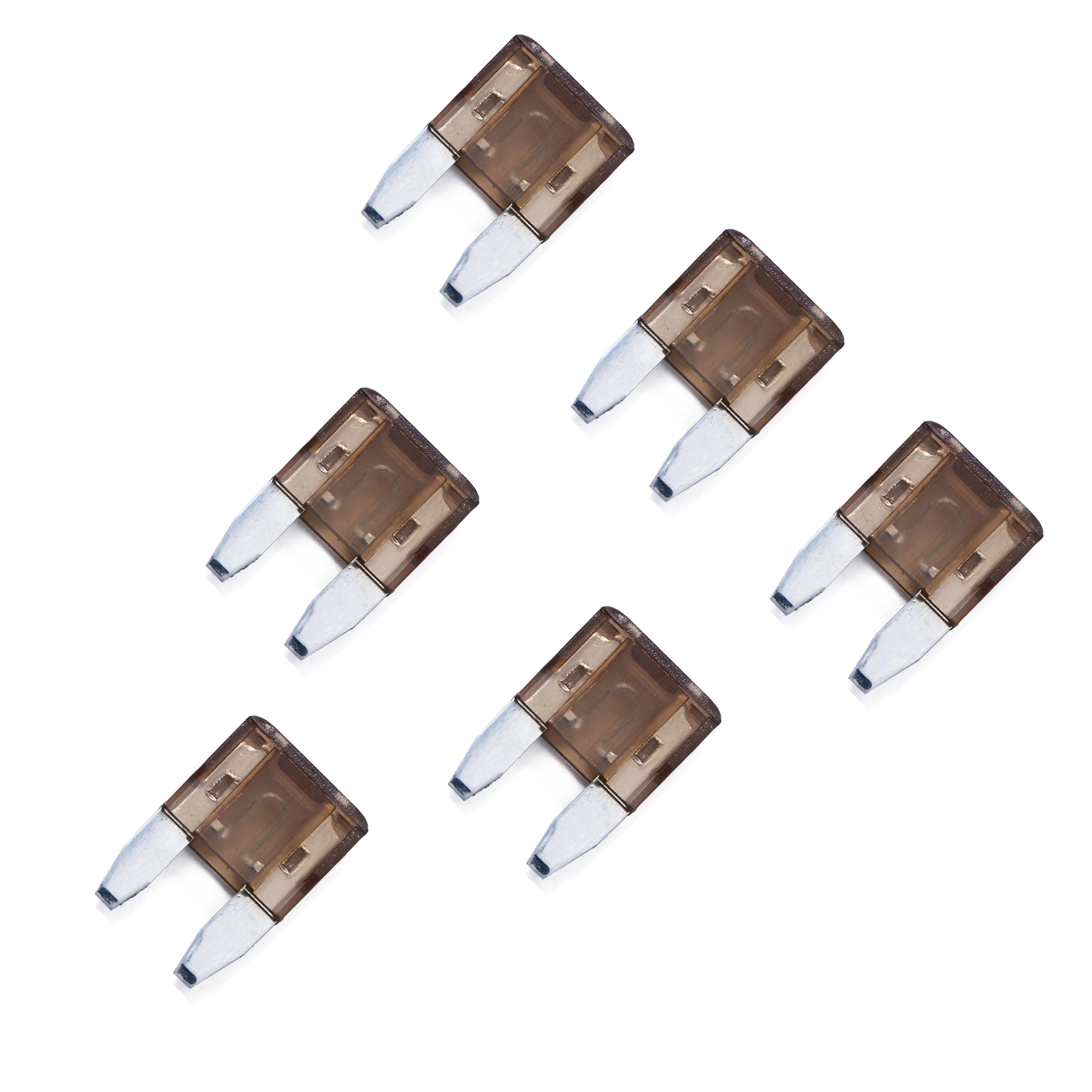 100 Pack Auto Fuses 7.5 Amp Apm/Atm 32V Mini Blade Style Fuses 7.5A Short Circuit Protection Car Fuse (7.5Amp)