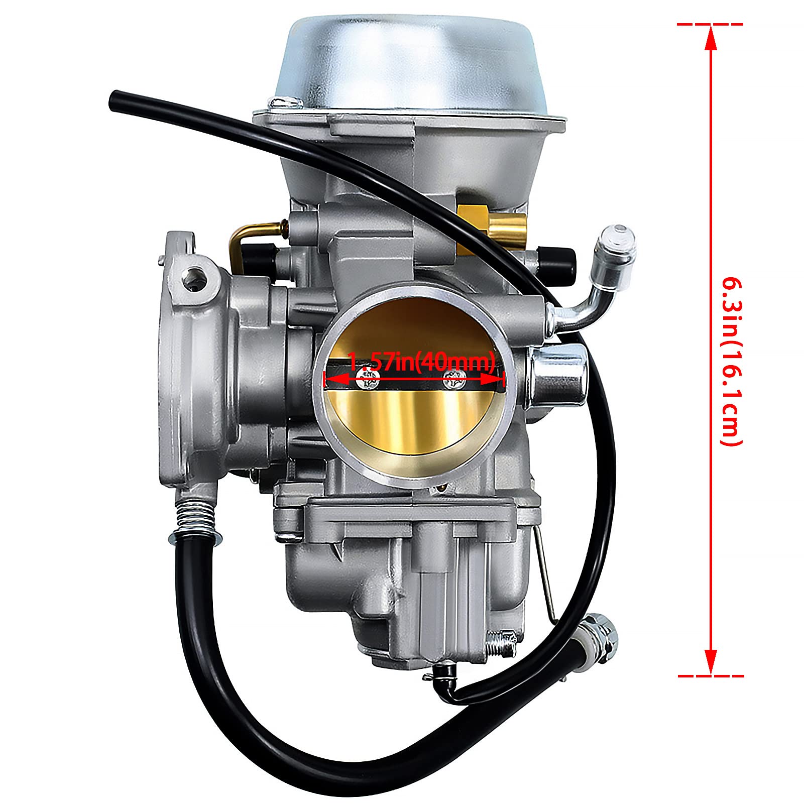 Carburetor For Polaris Sportsman 500 Ho 4X4 2001-2005 & 2010-2012 | Scrambler 500 4X4 1997-2009 | Atp 500 04-05 Atv Carb Replace
