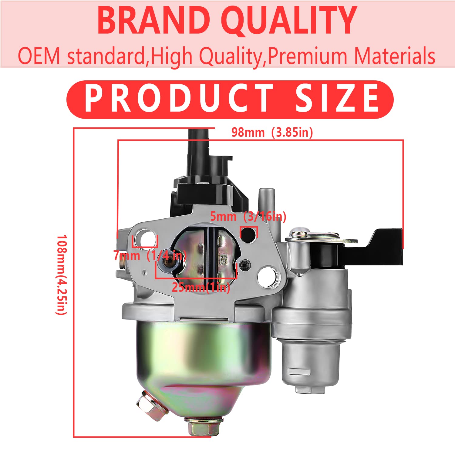 Sofo Carburetor Racing 212Cc Performance Kit With Air Filter Exhaust Pipe For 212Cc Predator Stage 1&2 Kit 196Cc 6.5Hp Gx160 Bt200X Ct200U Go Kart Mini Bikes Silver