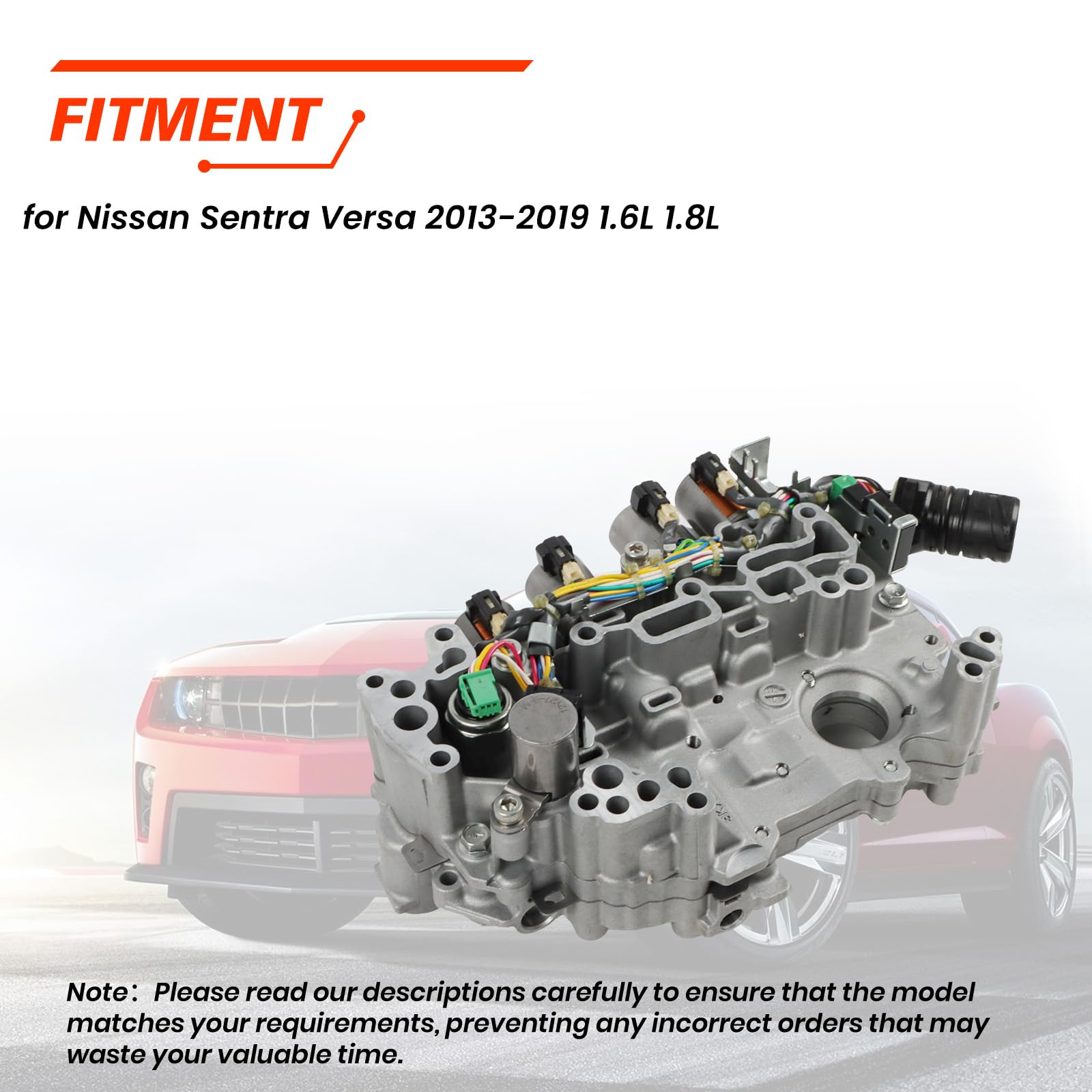 YDMON RE0F11A JF015E CVT Transmission Valve Body, Compatible with N-i-s-san Sentra 2013-2019 1.6L 1.8L, Automotive Transmission