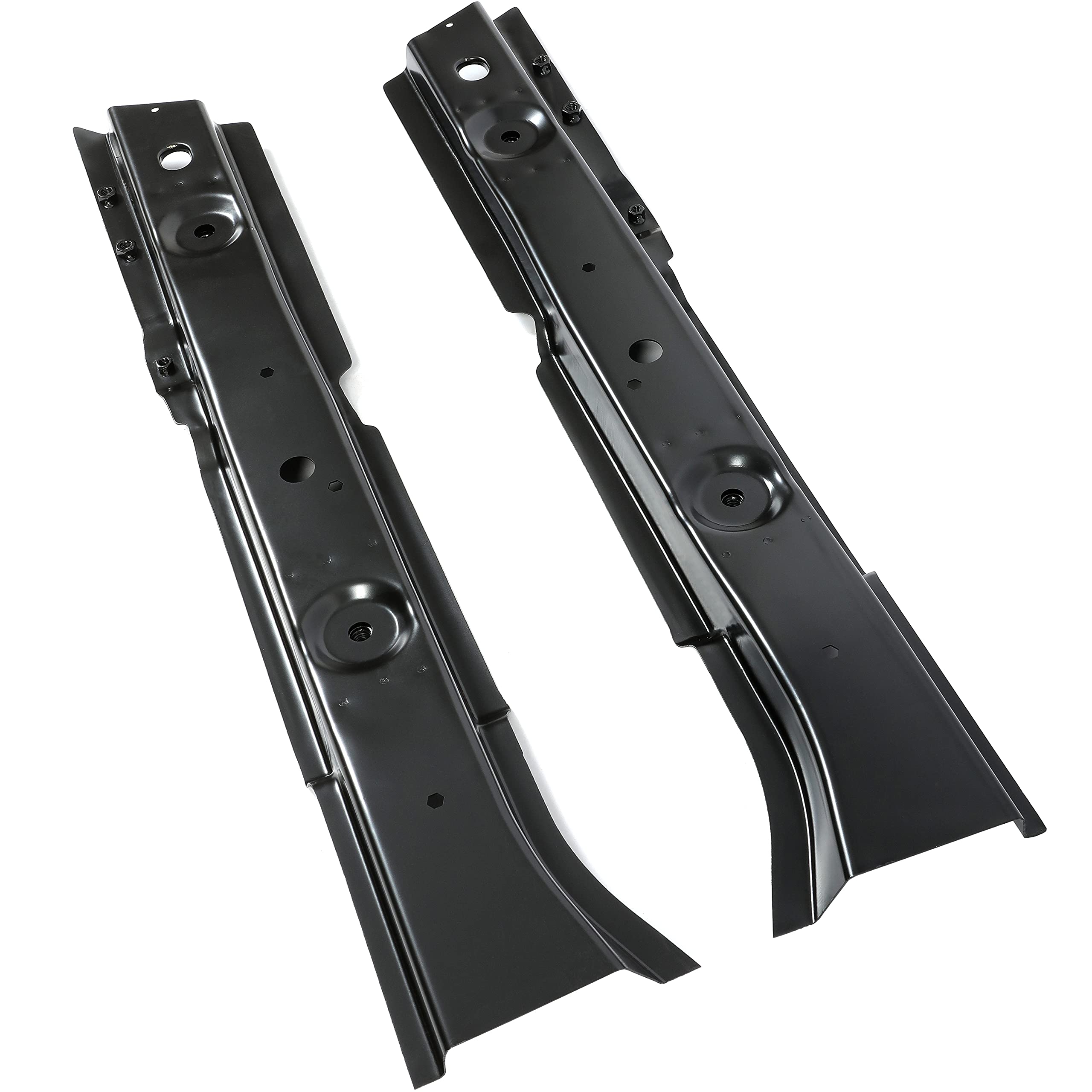 ECOTRIC Steel Floor Support for 1997-2006 Jeep Wrangler TJ - Durable Replacement Body Mounts & Torque Box for Rust Repair