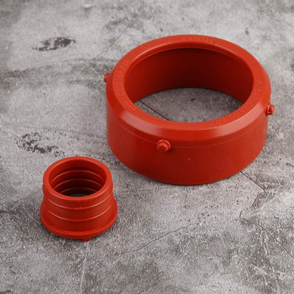 Nikou Turbo Intake Seal Kit A6420940080 for Mercedes-Benz OM642 Engines - Includes Turbo Intake & Engine Breather Seals