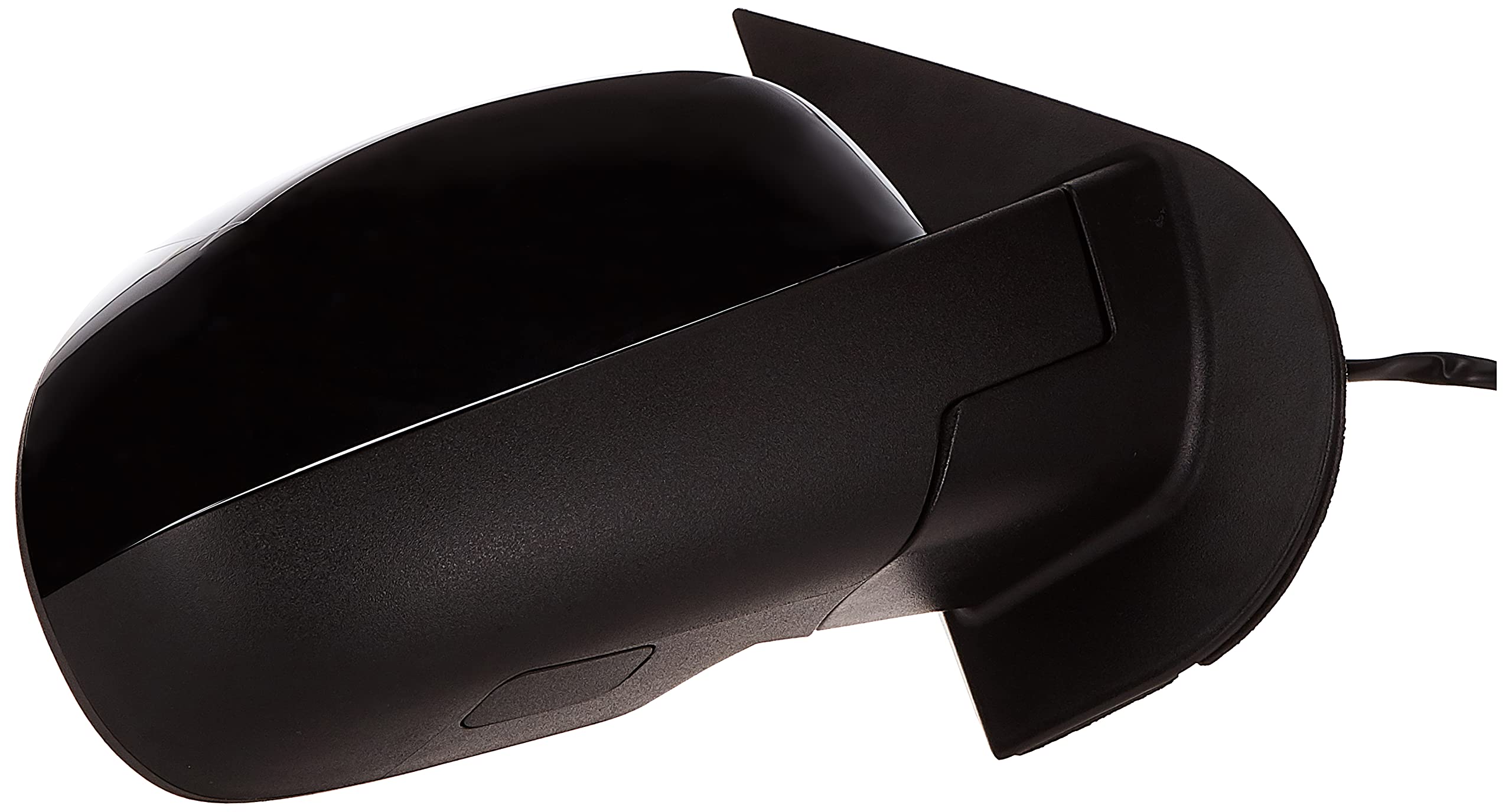Fit System - 62087G Passenger Side Mirror for Avalanche, Silverado/Sierra 1500, Silverado/Sierra 2500 & 3500, Suburban, Tahoe, Yukon, Denali/XL, Silverado/Sierra Hybrid, blk/chrm, fold, Heated Power