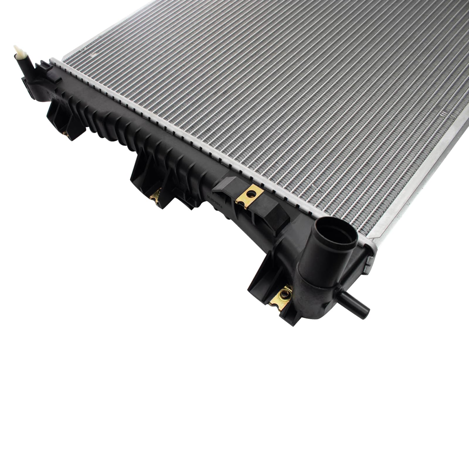 Trq Radiator Assembly Aluminum Core Compatible With 13-19 Ford Explorer 14-19 Police Interceptor Utility