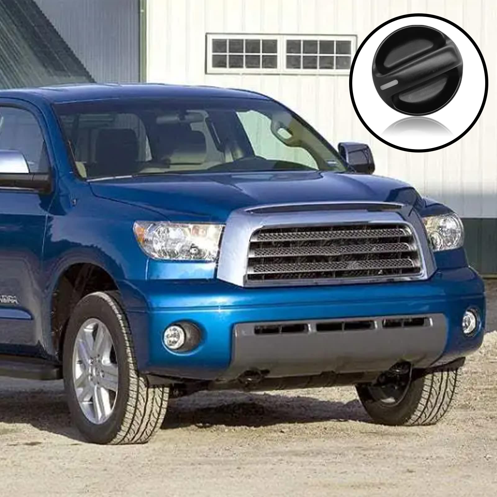 3Pcs AC Heater Blower Fan Control Knob Compatible with 2000 2001 2002 2003 2004 2005 2006 Toyota Tundra Climate Control Knob 559