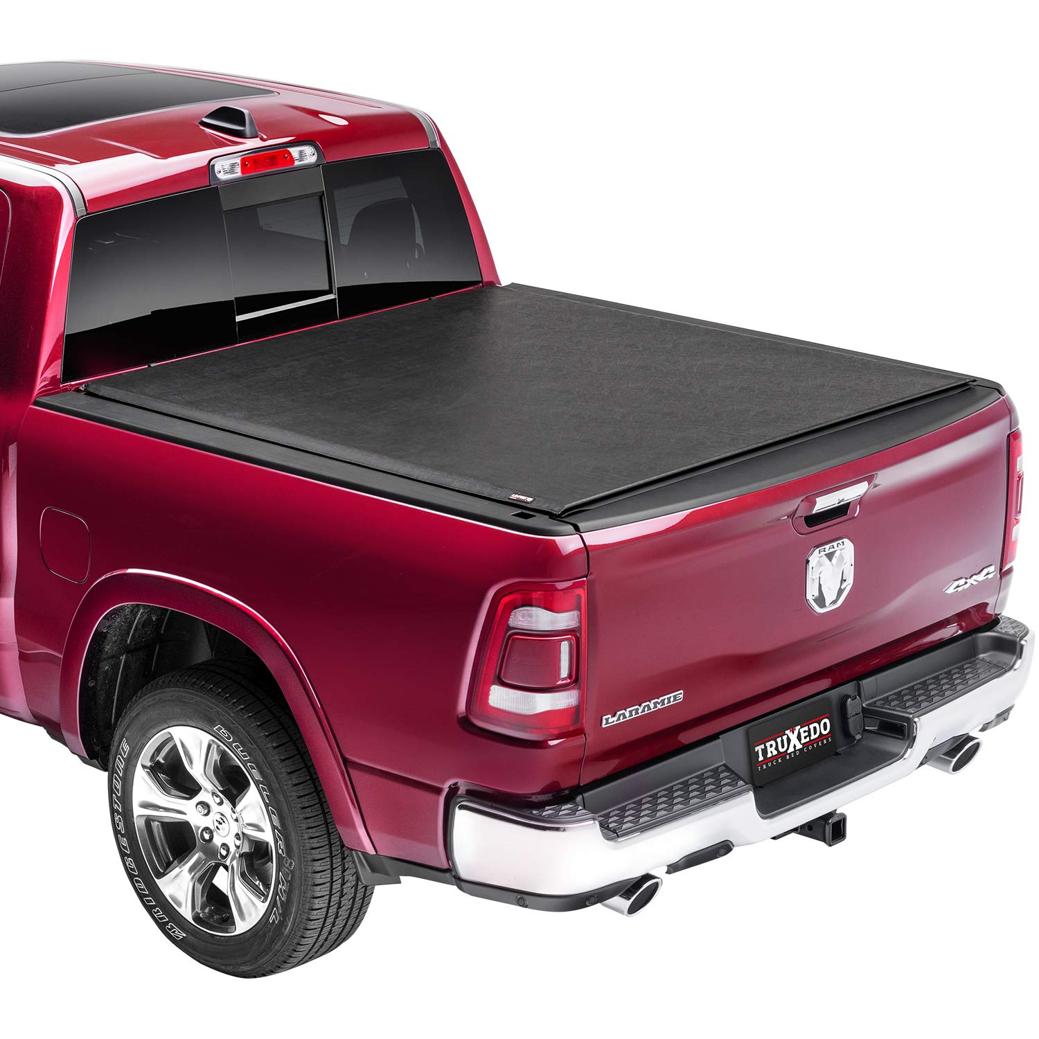 Realtruck Truxedo Lo Pro Soft Roll Up Truck Bed Tonneau Cover | 585801 | Fits 2019-2024 Dodge Ram 1500 W/Multi-Function (Split) Tailgate 5' 7' Bed (67.4')