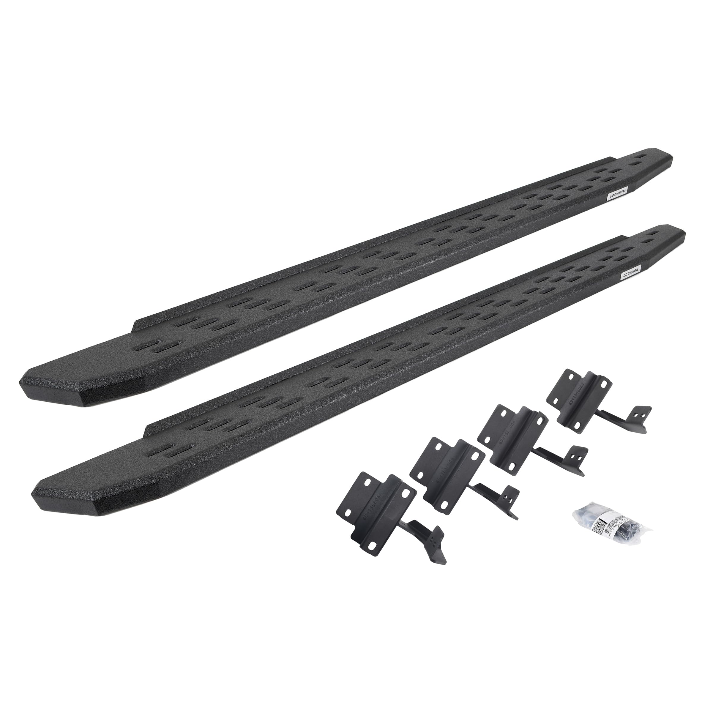 Go Rhino 69617780T Rb30 Running Boards With Mounting Bracket Kit For 15-24 F-150, F-250 Super Duty, F-350 Super Duty (Extended Cab Pickup)
