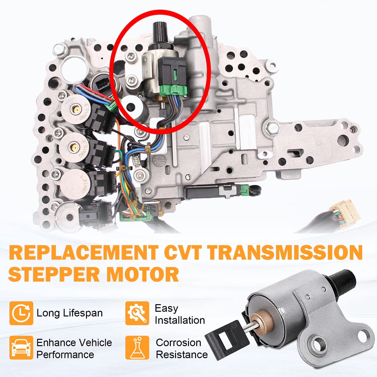 Cvt Transmission Stepper Motor 3.5 Step Motor For 2003-2014 Nissan Murano Maxima Altima Versa Altima Versa 3.5L Cvt Stepper Moto