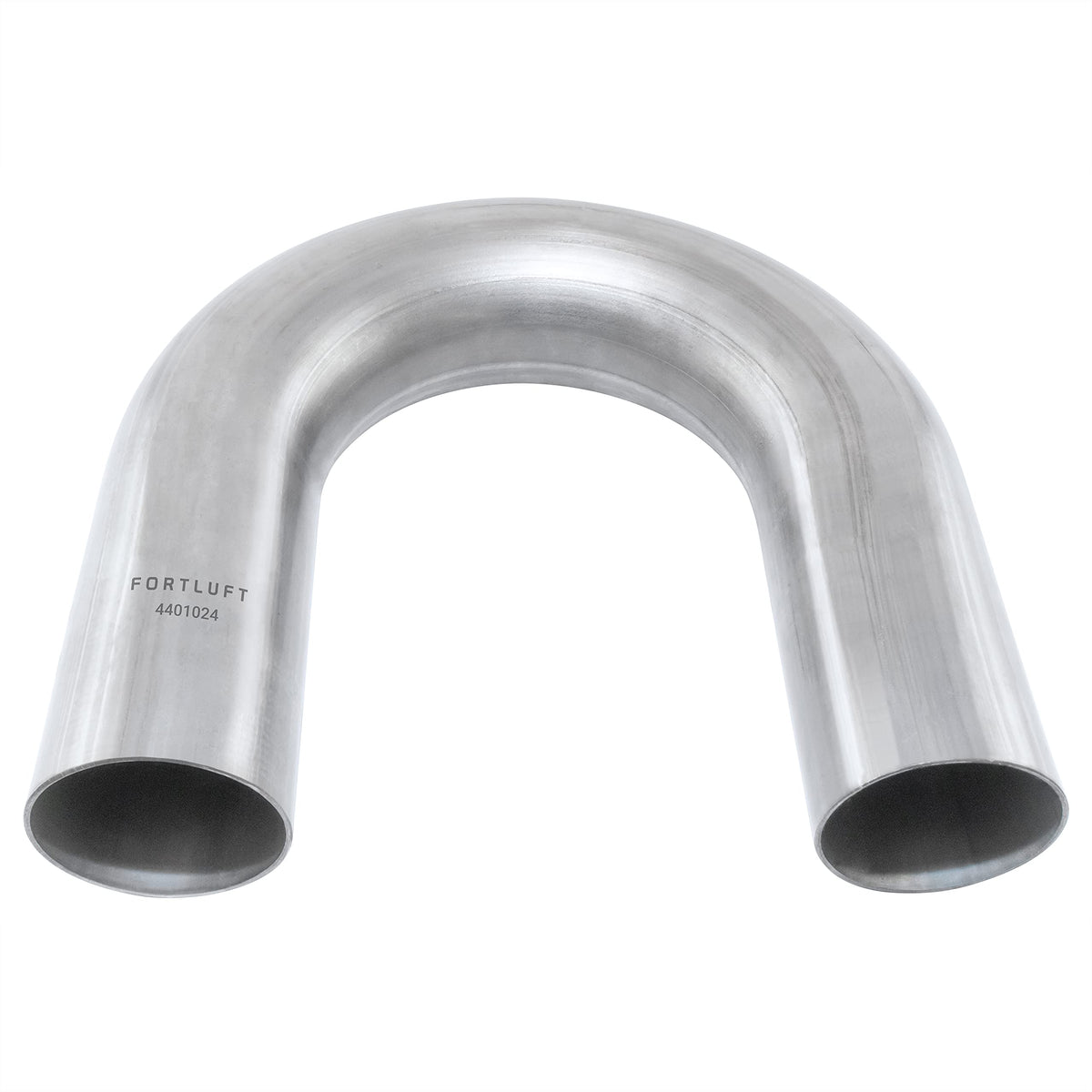 Fortluft Universal Mandrel Exhaust Bend Pipe & Elbow Stainless Steel (Bend Pipe 180 Degree, 2.25''/57Mm)