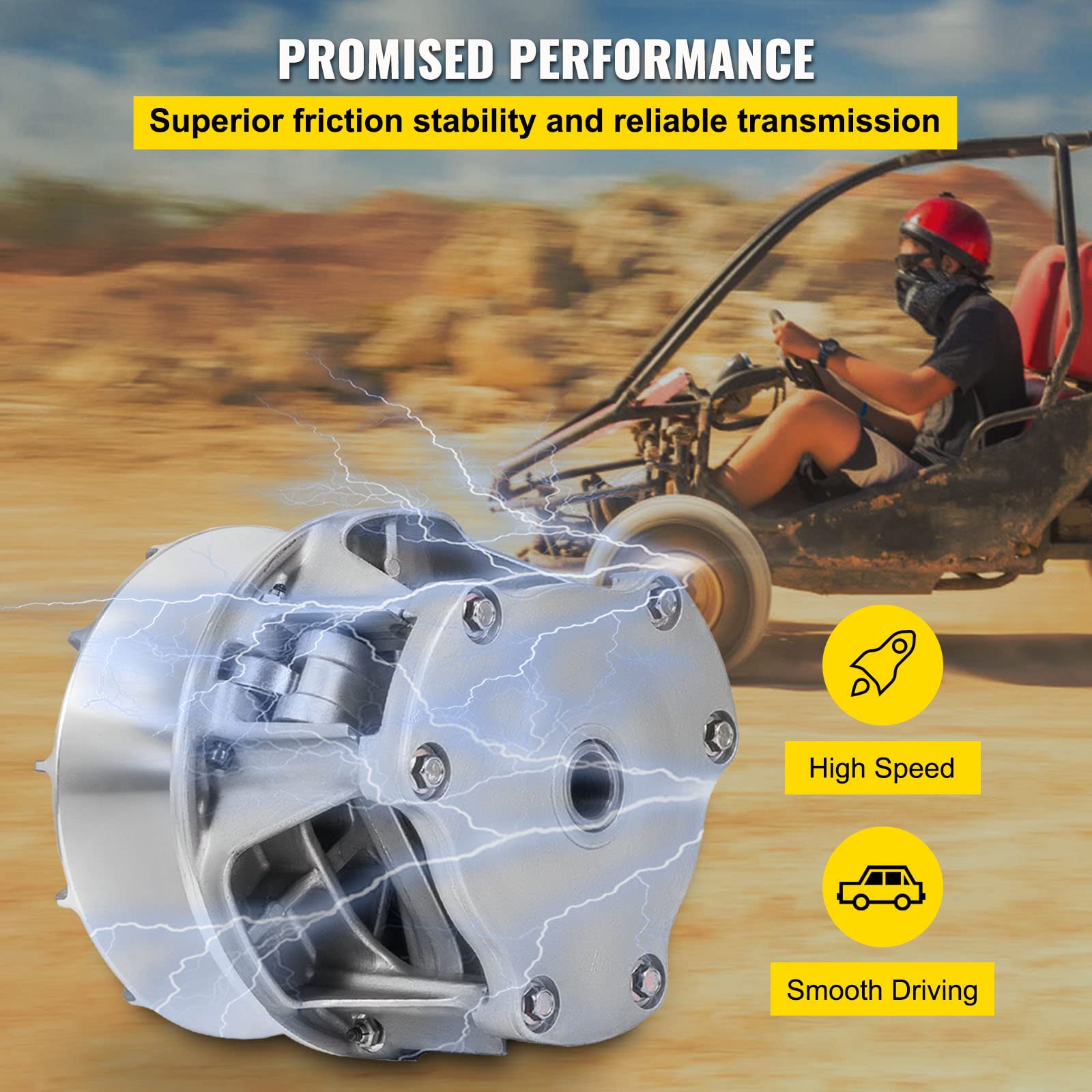 Bestauto Primary Drive Clutch Compatible With 2010-14 Polaris Rzr 800 Oem Replacement