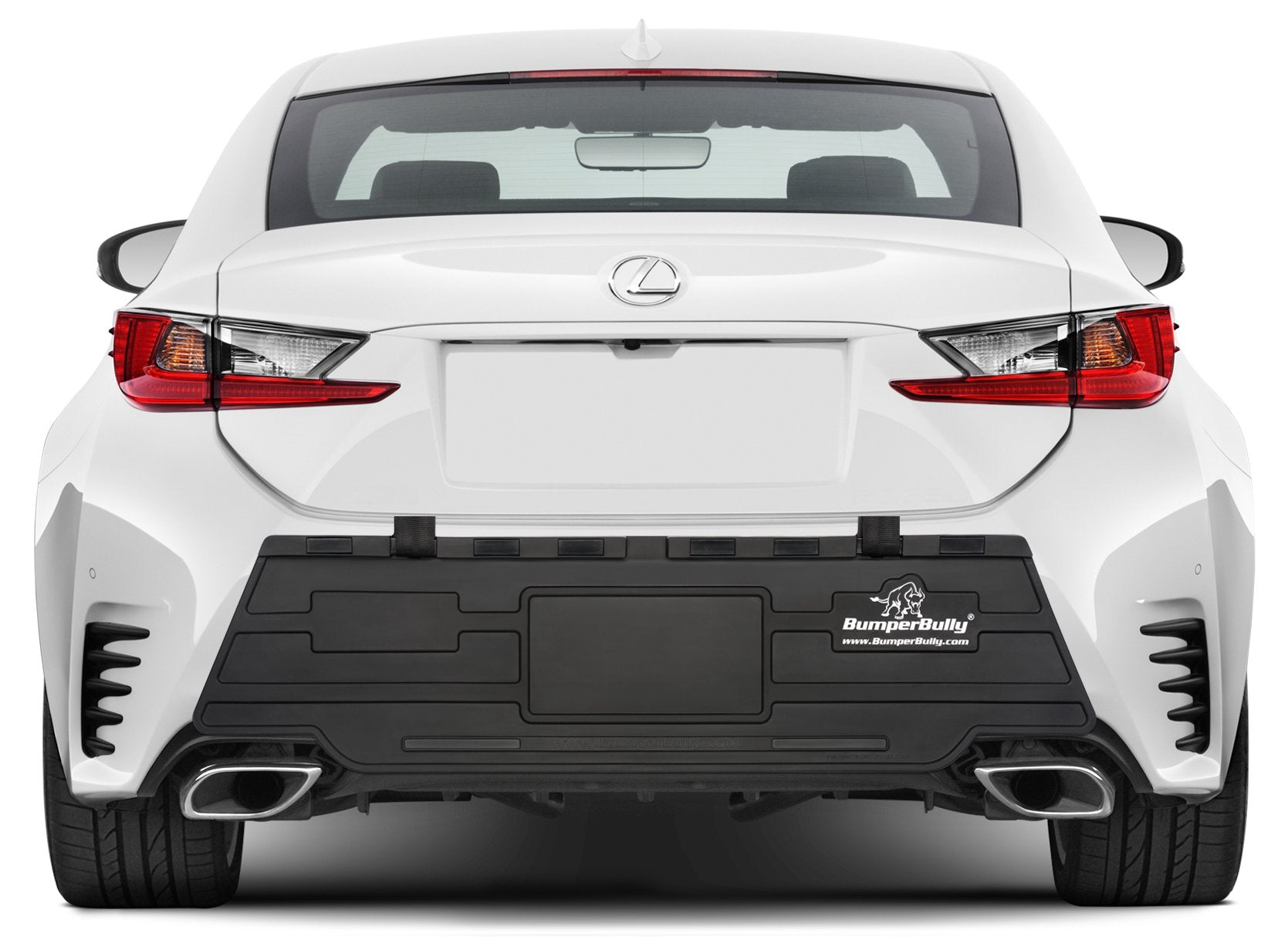 Bumperbully - The Ultimate Outdoor Rear Bumper Guard (Black Edition)