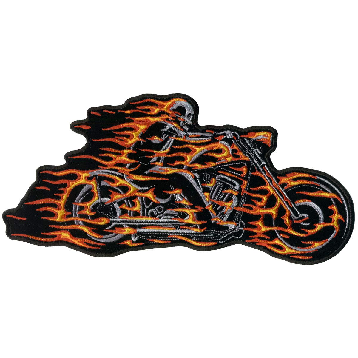 Hot Leathers Hell Rider Biker Patch (5 Width x 3 Height)