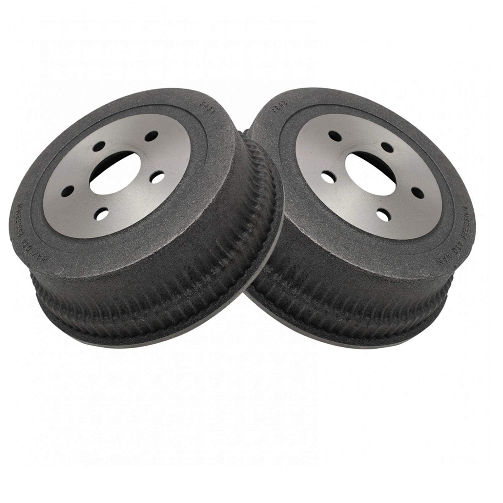 Trq Front Brake Drum Pair Set For Caliente/Comet/Cougar/Cyclone/Fairlane/Falcon/Maverick/Montego/Mustang/Ranchero/Torino