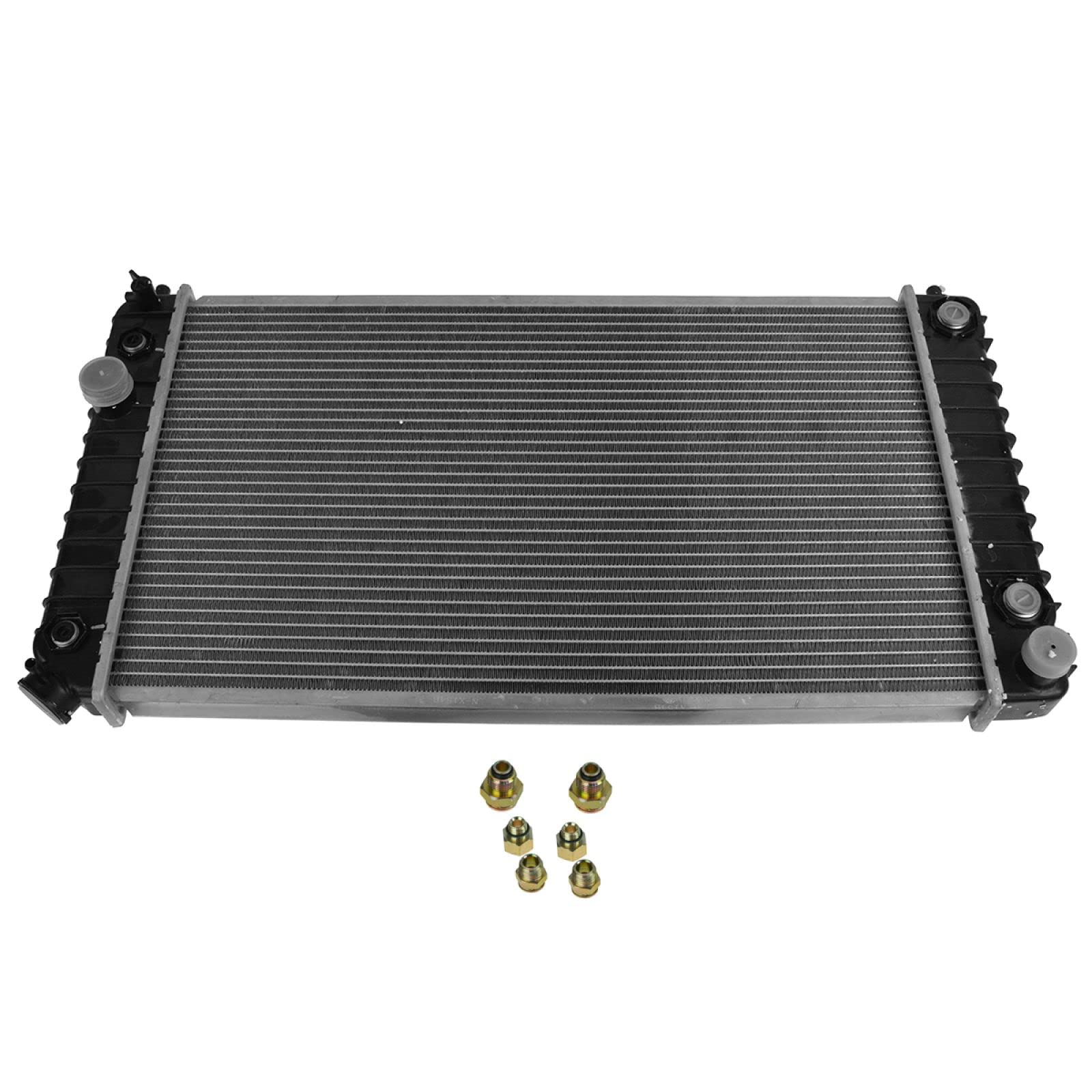 Trq Radiator Assembly Aluminum Core Compatible With 96-05 Chevrolet Blazer 96-04 S10 96-01 Gmc Jimmy Sonoma 97-00 Isuzu Hombre O