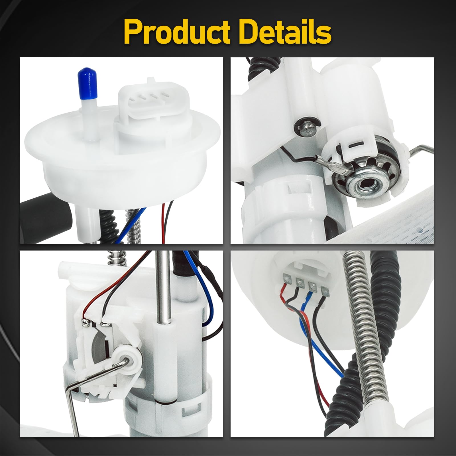 2205502 47-1001 Fuel Pump Assembly Compatible with Polaris RZR 1000 4 XP 1000xp EPS, RZR 900 S EPS, RZR 4 900 2014-2016 2017 201