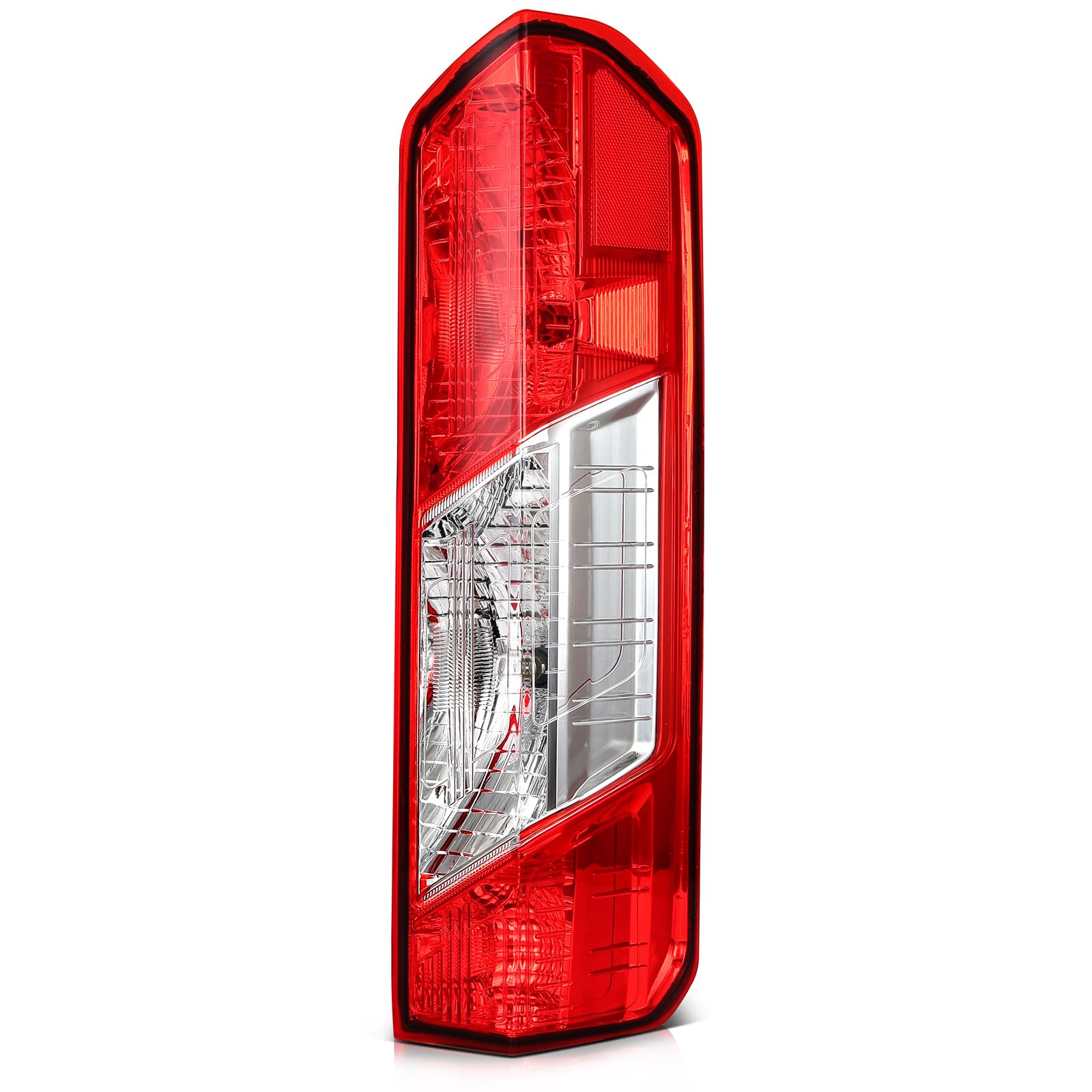 LBRST Tail Light Fit 2015-2023 for Transit-150/250/350/350 HD Black Housing Red Lens Right Tail Light Assembly FO2801270