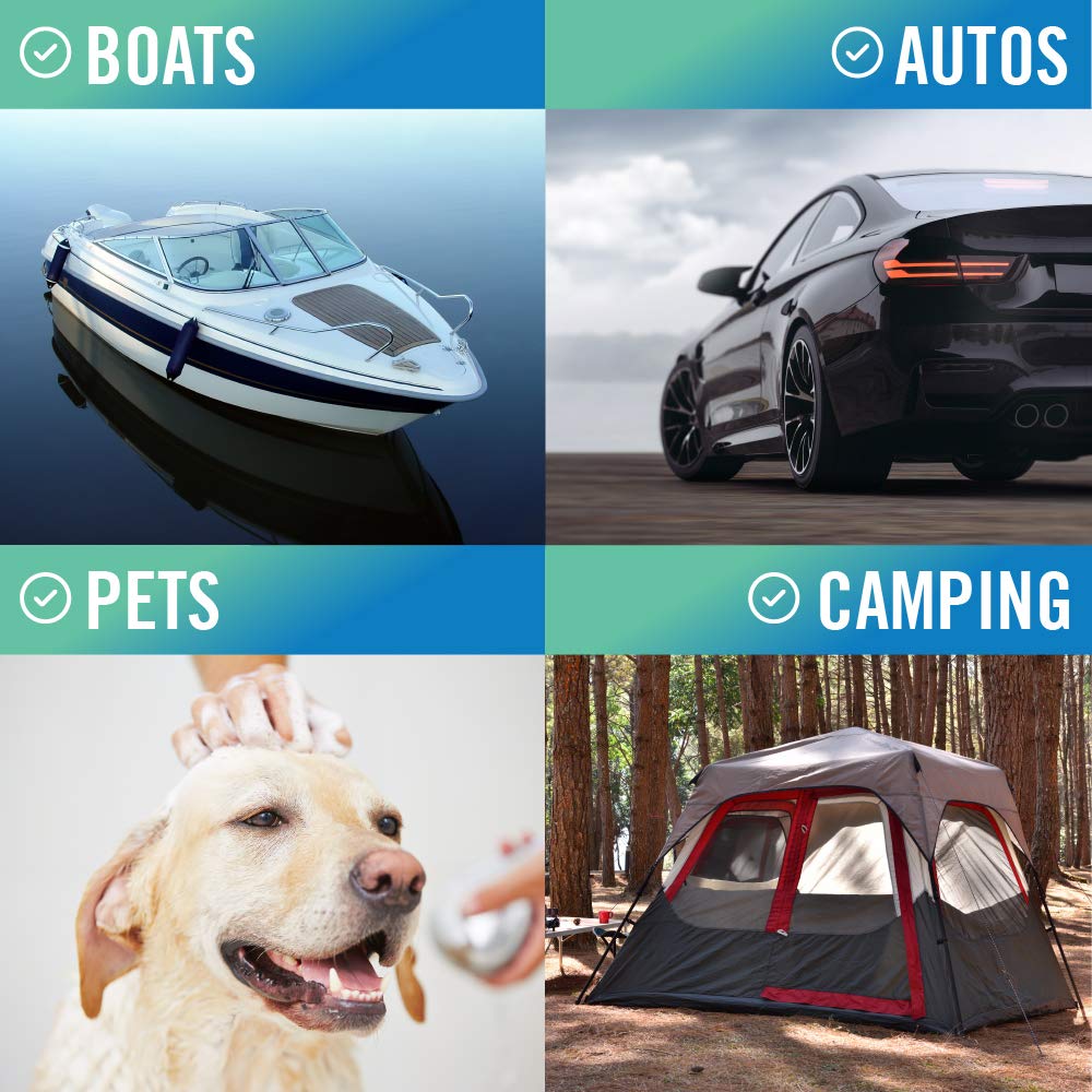 Super Absorbent Towels, Synthetic Chamois Cloth For Car And Boat Drying, Smooth Cooling Towel, Marine Grade Cleaning Supplies, P