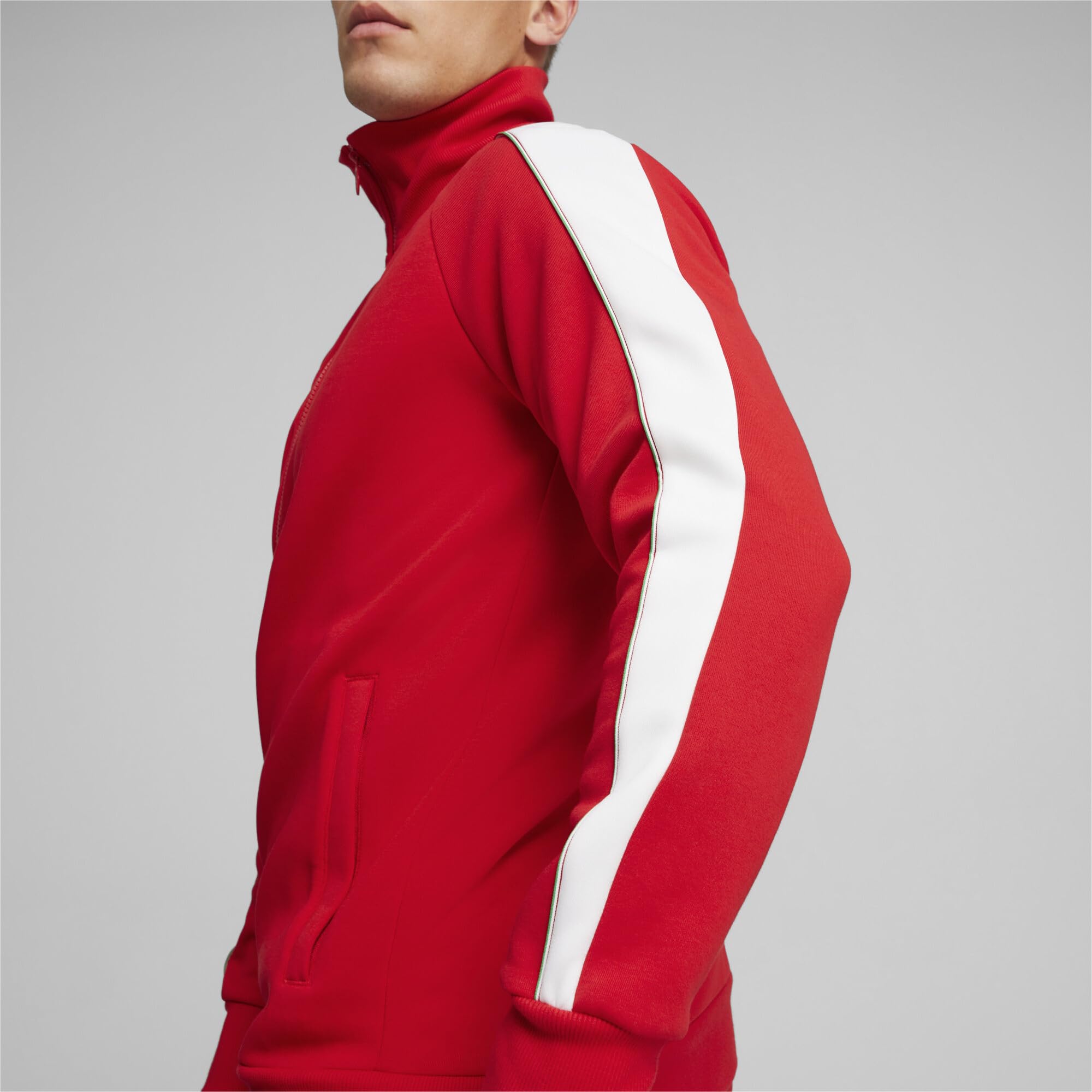PUMA Mens Scuderia Ferrari Race Mt7 Track Jacket, Rosso Corsa-ss24, X-Large US