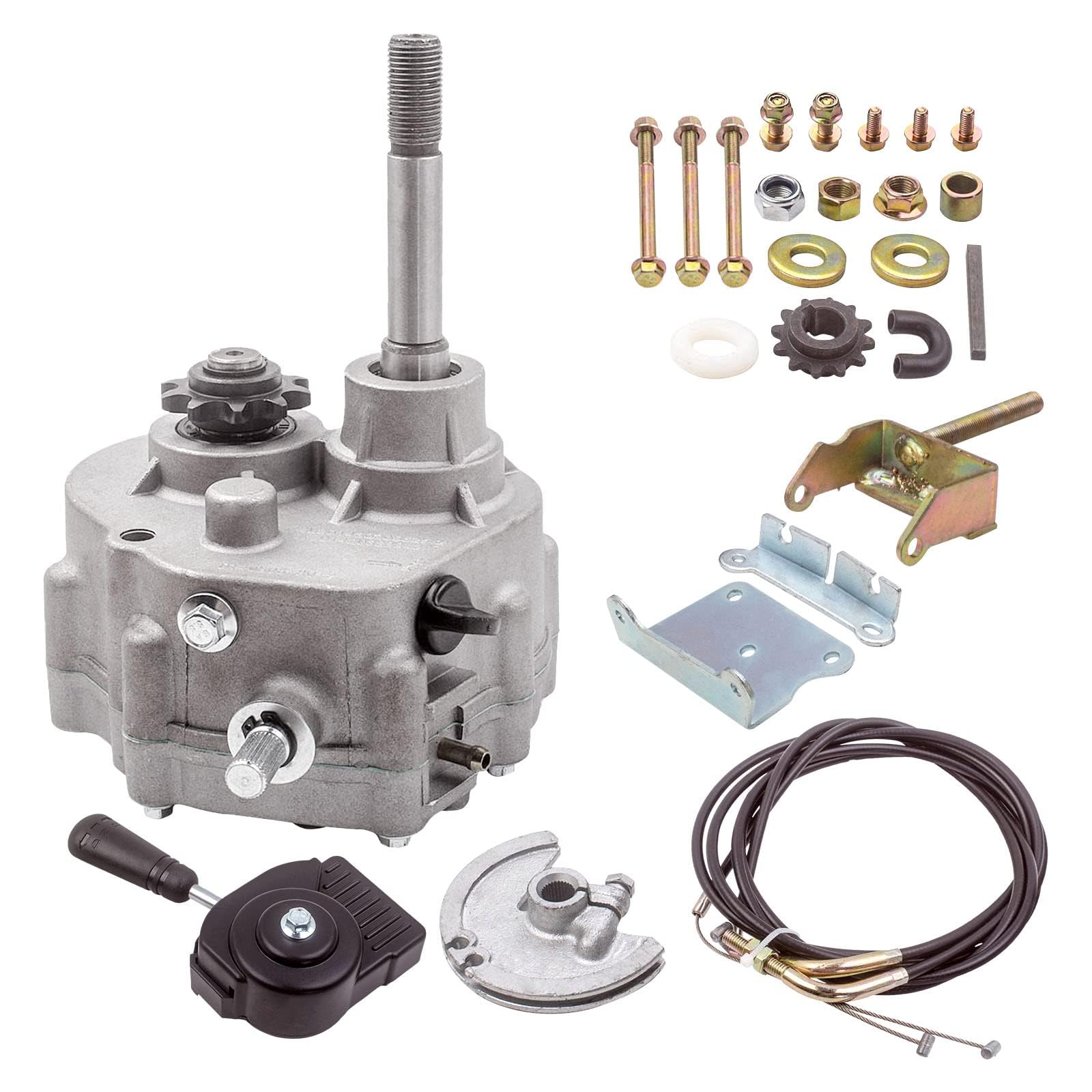 Maxpeedingrods Go Kart Forward Reverse Gearbox Kit 212Cc For 2Hp-13Hp Engine 4 Stroke Only Works With 30 Series Torque Converter