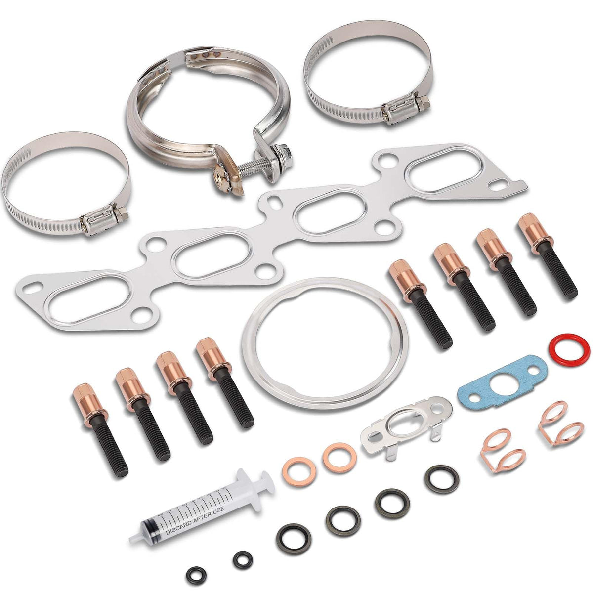 A-Premium Turbocharger Gasket Kit Compatible with Chevrolet Cruze 2011-2015, Cruze Limited 2016, Sonic 2012-2019, Trax 2013-2019